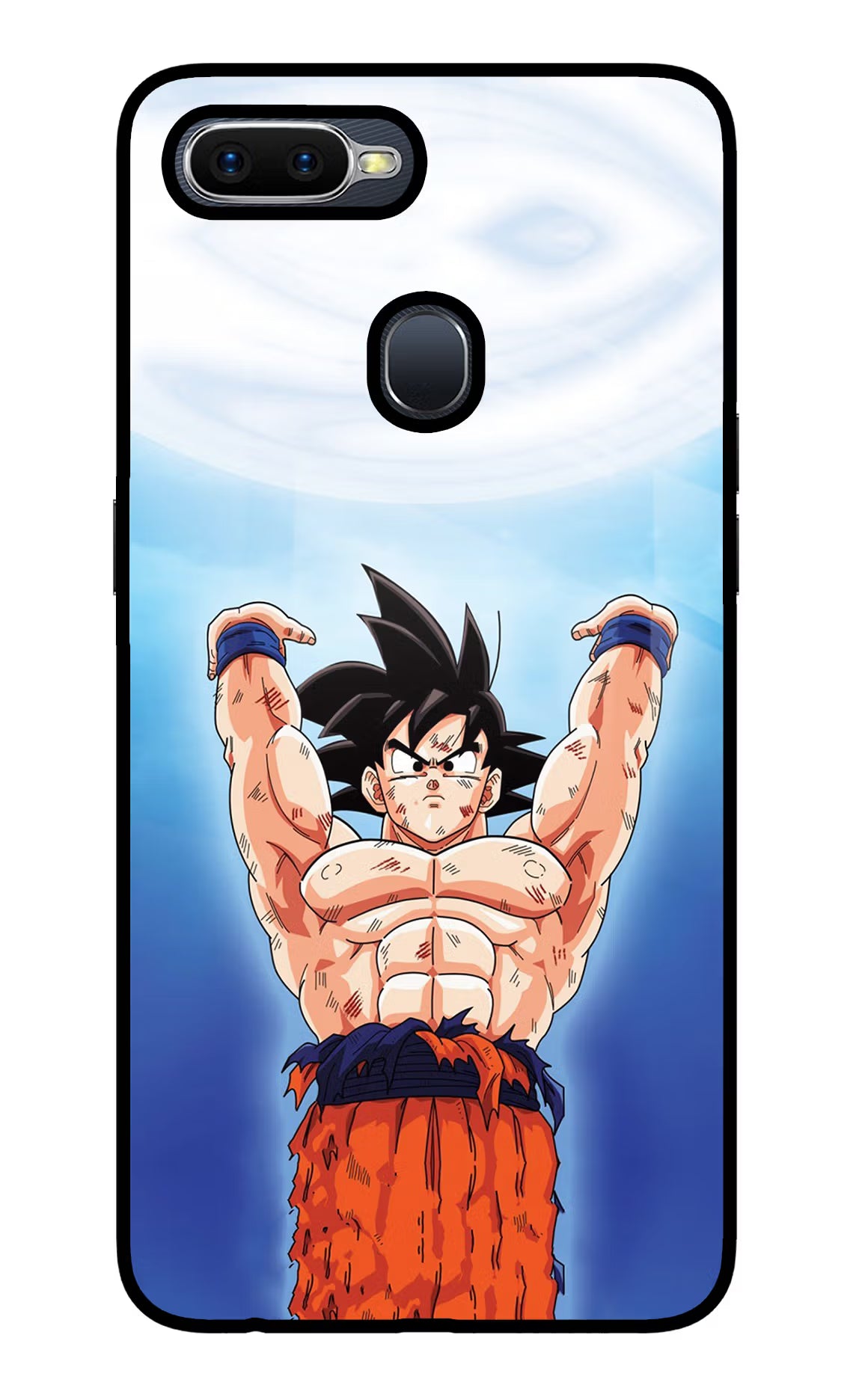 Goku Power Oppo F9/F9 Pro Glass Case - Goku Power Oppo F9/F9 Pro Glass Case Goku Power Oppo F9/F9 Pro Glass Case