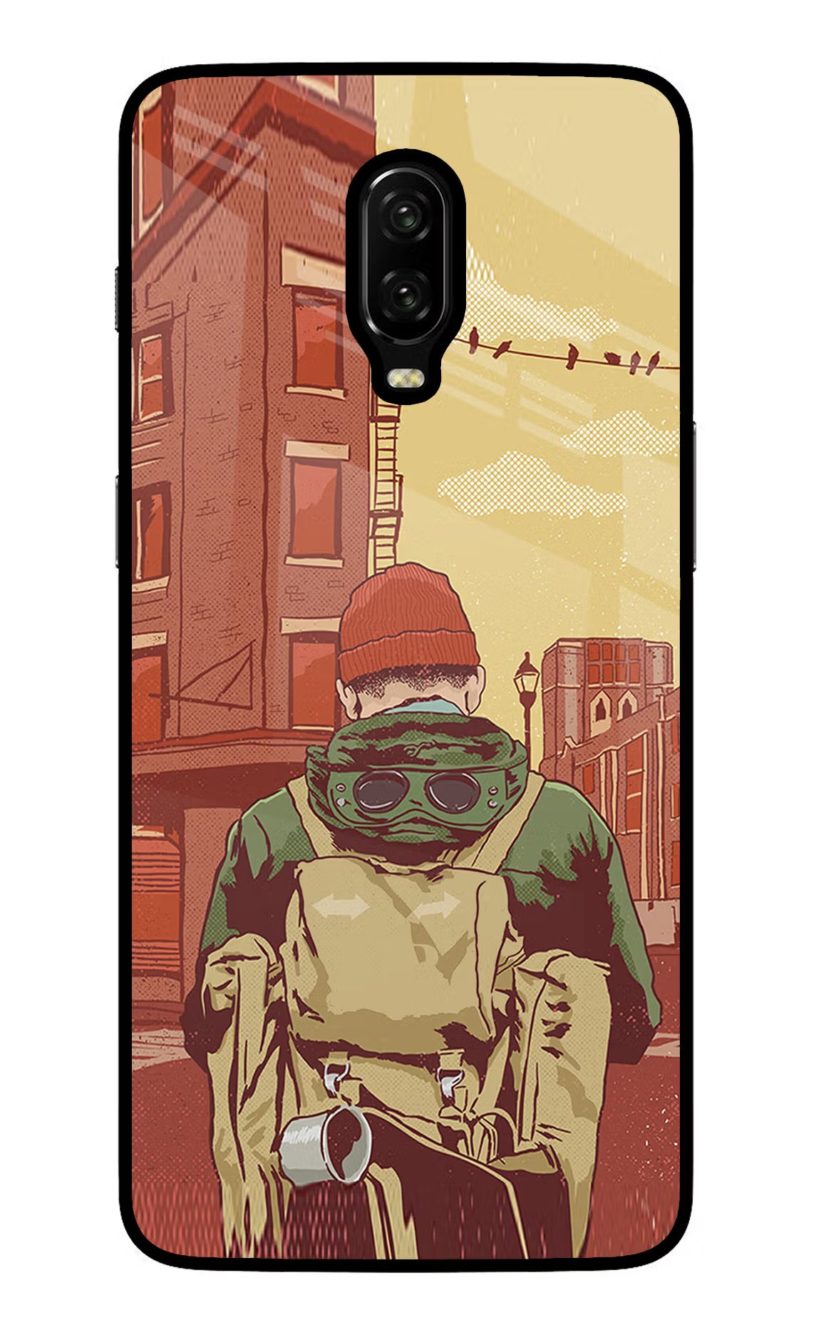 Adventurous Oneplus 6T Glass Case - Adventurous Oneplus 6T Glass Case Adventurous Oneplus 6T Glass Case
