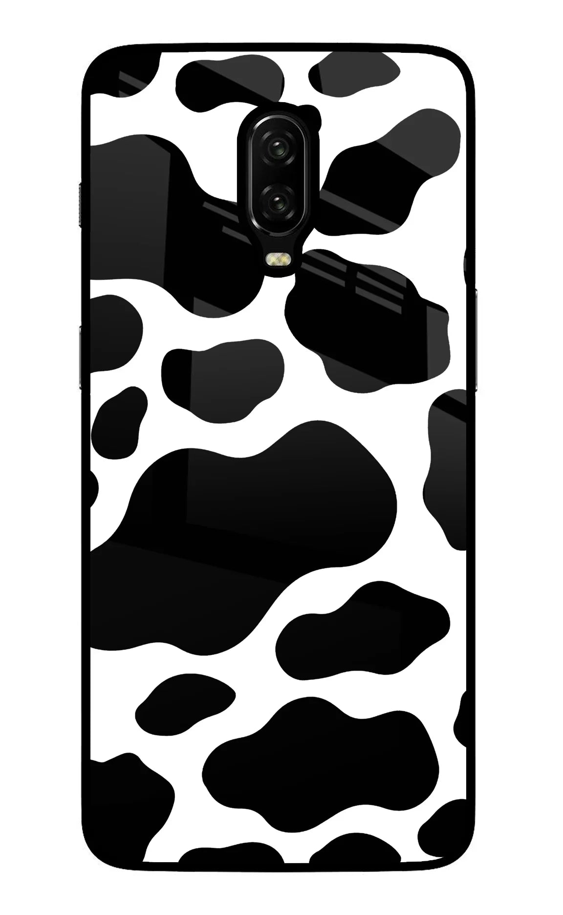 Cow Spots Oneplus 6T Glass Case - Cow Spots Oneplus 6T Glass Case Cow Spots Oneplus 6T Glass Case