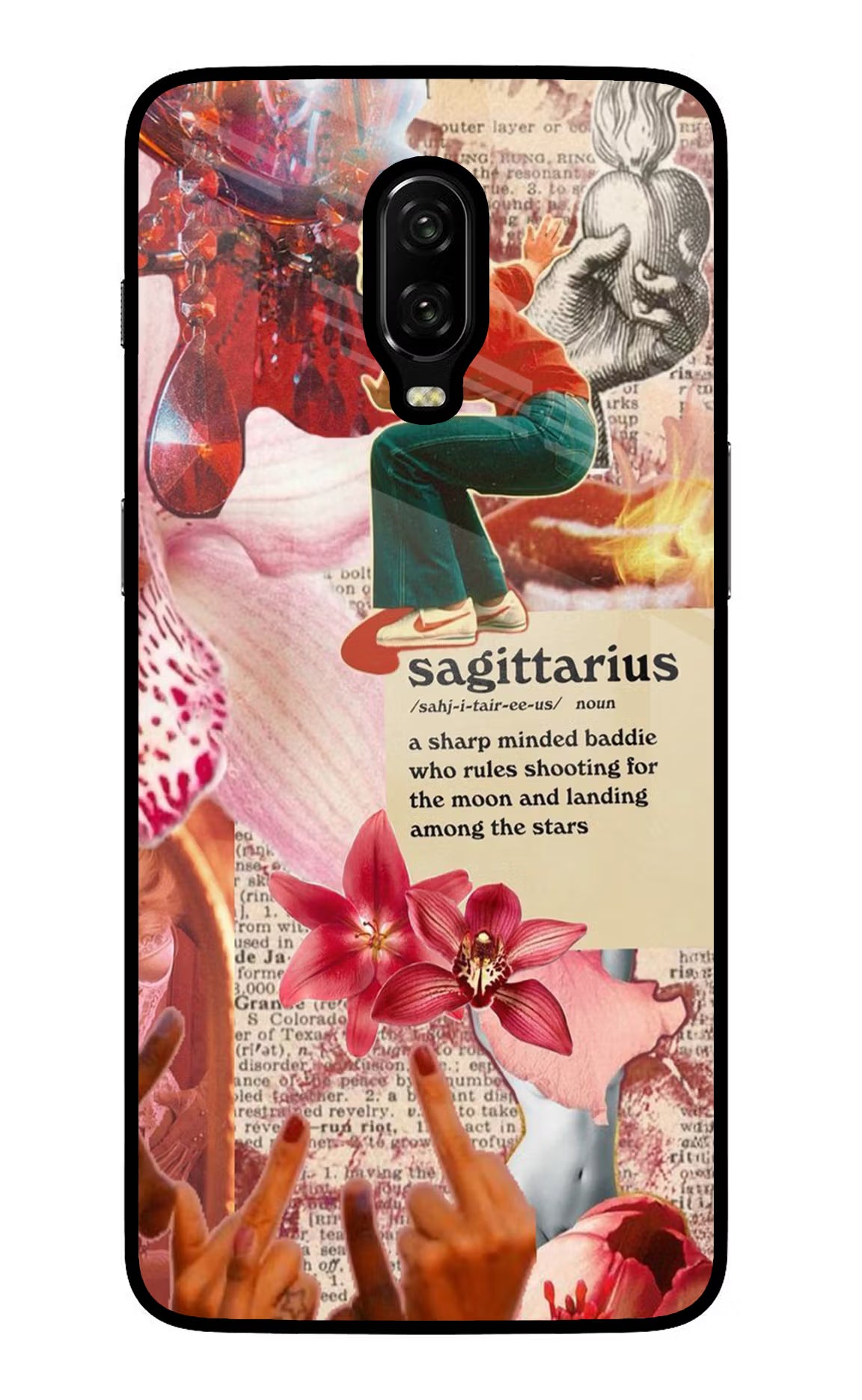 Sagittarius Zodiac Oneplus 6T Glass Case - Sagittarius Zodiac Oneplus 6T Glass Case Sagittarius Zodiac Oneplus 6T Glass Case