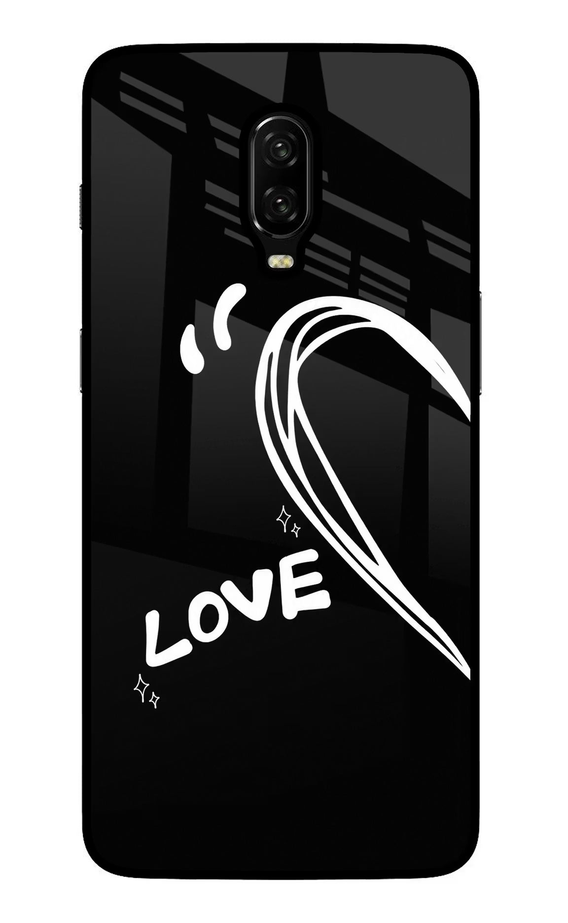 Love Line Oneplus 6T Glass Case - Love Line Oneplus 6T Glass Case Love Line Oneplus 6T Glass Case