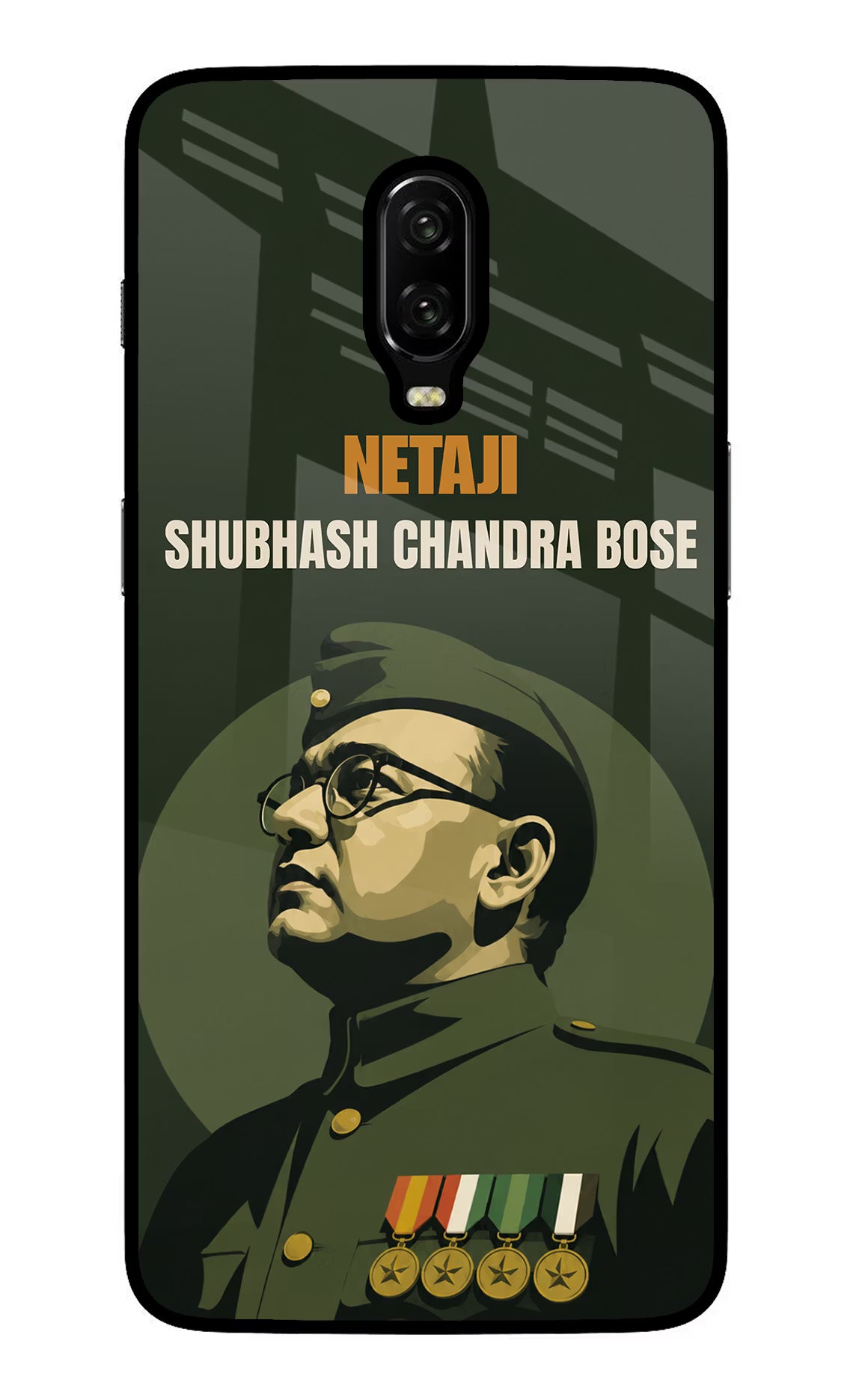 Netaji Legacy Oneplus 6T Glass Case - Netaji Legacy Oneplus 6T Glass Case Netaji Legacy Oneplus 6T Glass Case