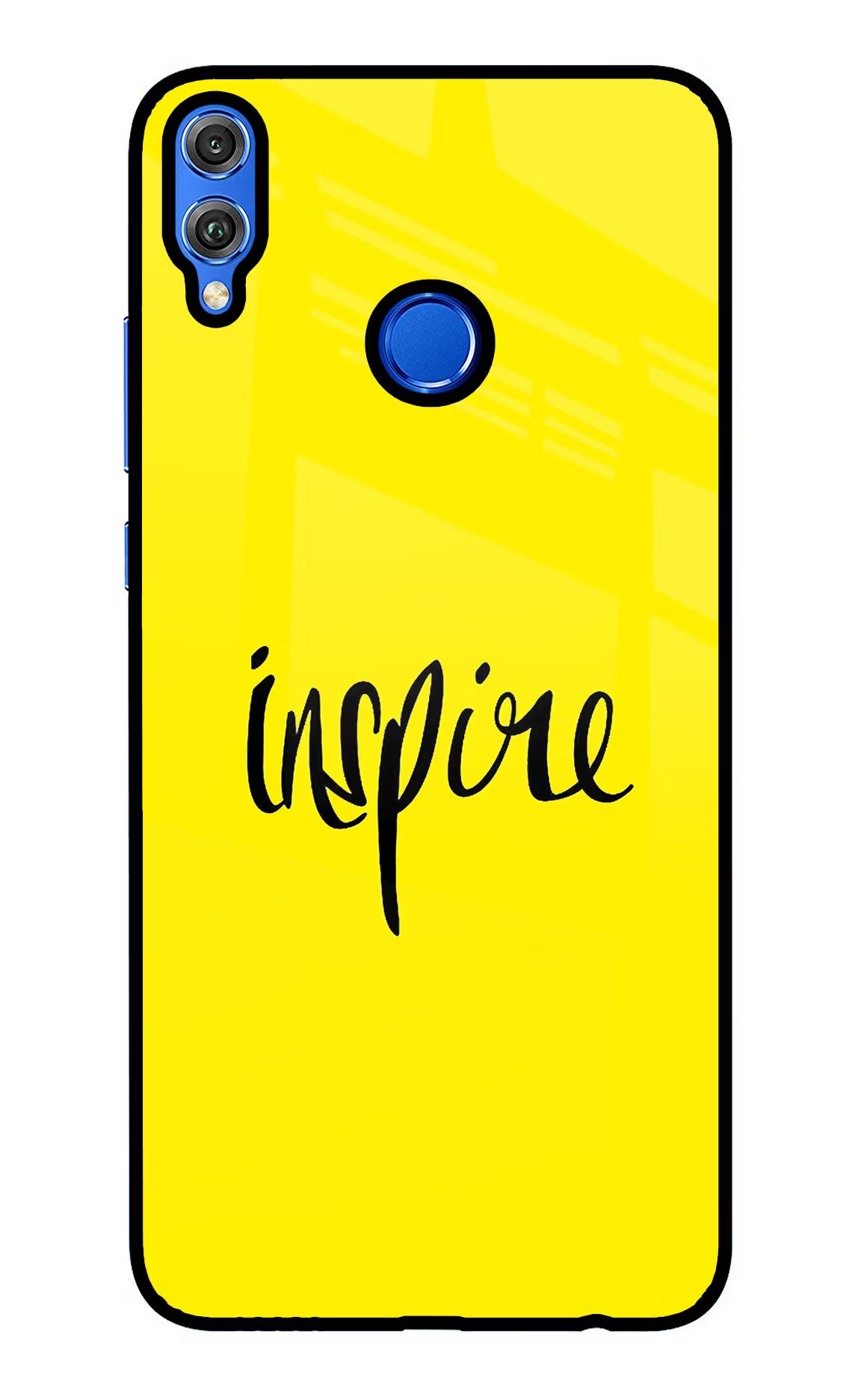 Inspire Honor 8X Back Cover - Inspire Honor 8X Glass Case Back Cover by Casekaro Inspire Honor 8X Glass Case Back Cover by Casekaro
