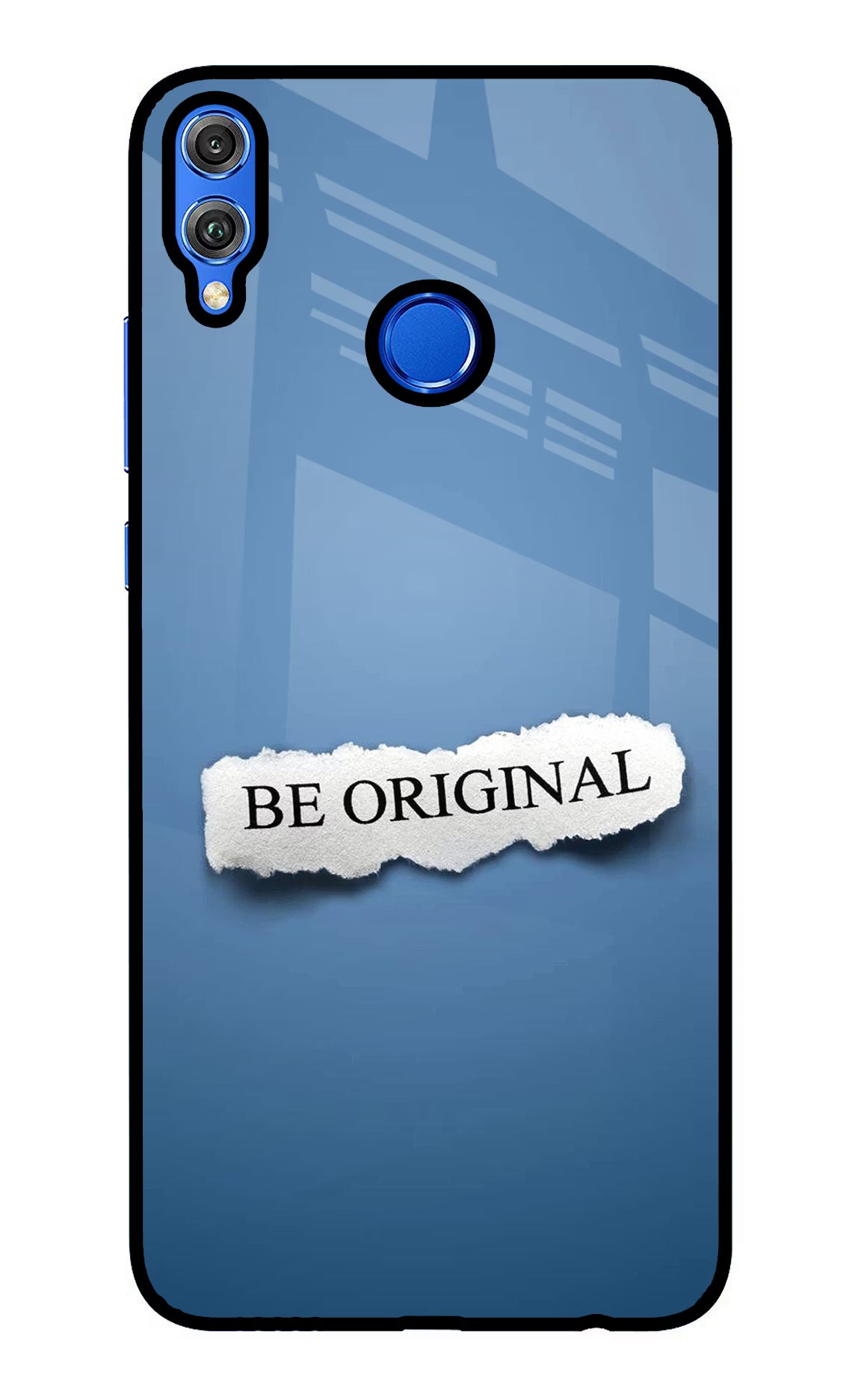 Be Original Honor 8X Back Cover - Be Original Honor 8X Glass Case Back Cover by Casekaro Be Original Honor 8X Glass Case Back Cover by Casekaro