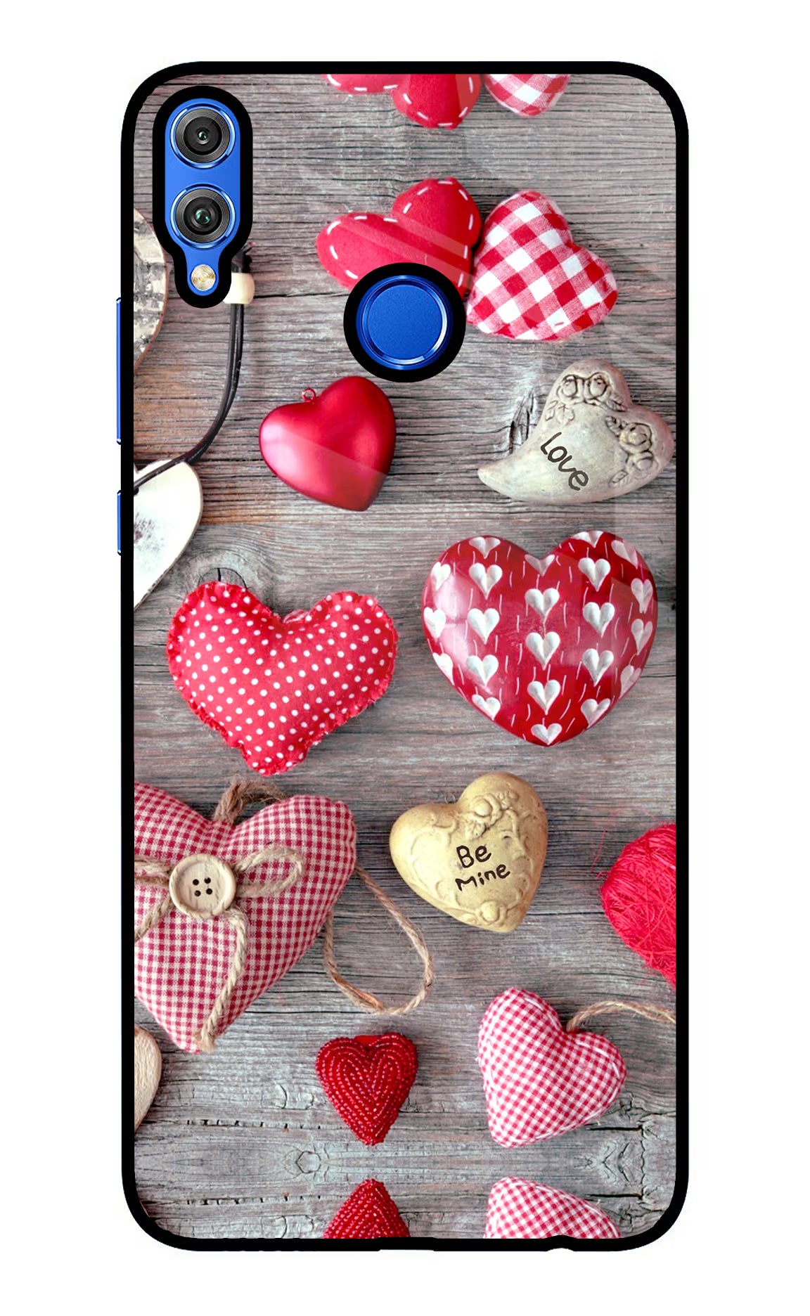 Love Wallpaper Honor 8X Back Cover - Love Wallpaper Honor 8X Glass Case Back Cover by Casekaro Love Wallpaper Honor 8X Glass Case Back Cover by Casekaro