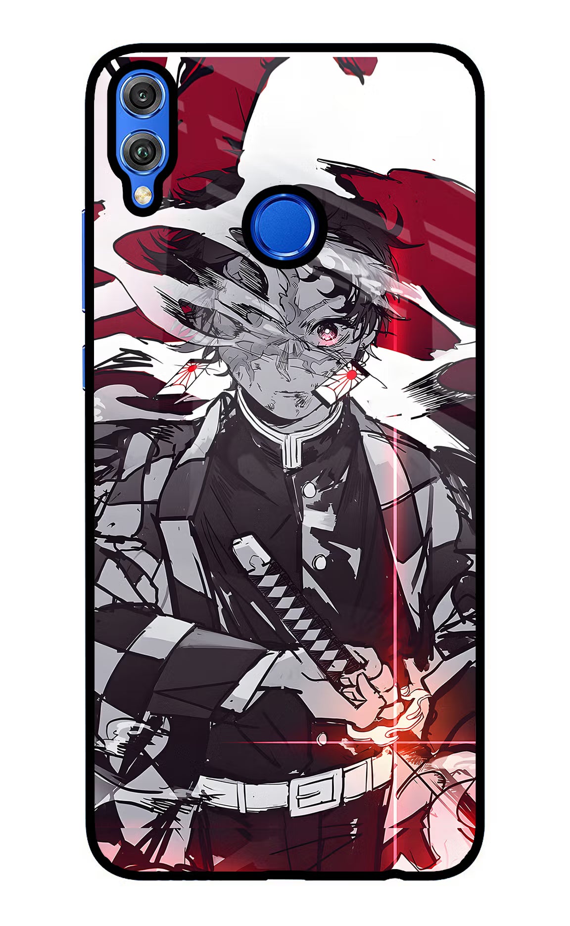 Demon Slayer Honor 8X Glass Case - Demon Slayer Honor 8X Glass Case Demon Slayer Honor 8X Glass Case