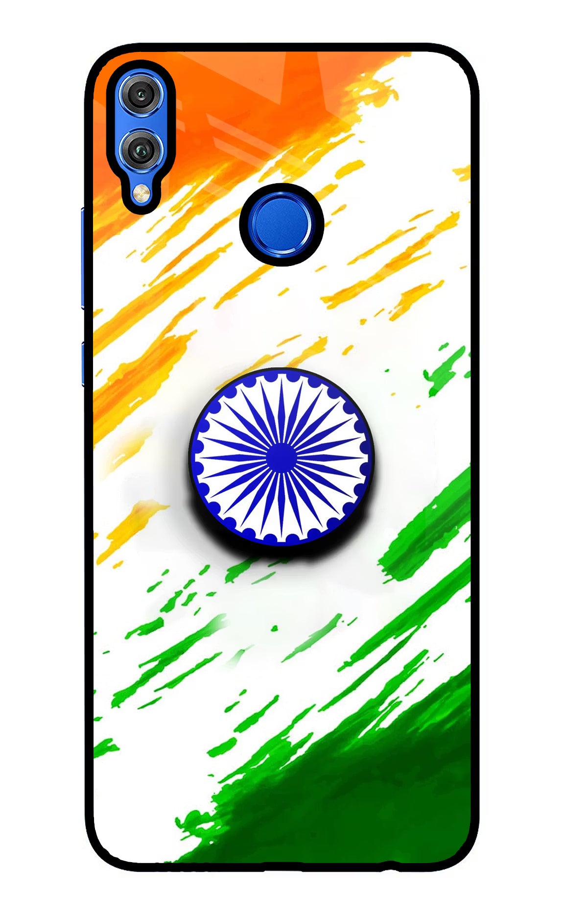 Indian Flag Ashoka Chakra Honor 8X Pop Case - Indian Flag Ashoka Chakra Honor 8X Pop Case by Casekaro Indian Flag Ashoka Chakra Honor 8X Pop Case by Casekaro