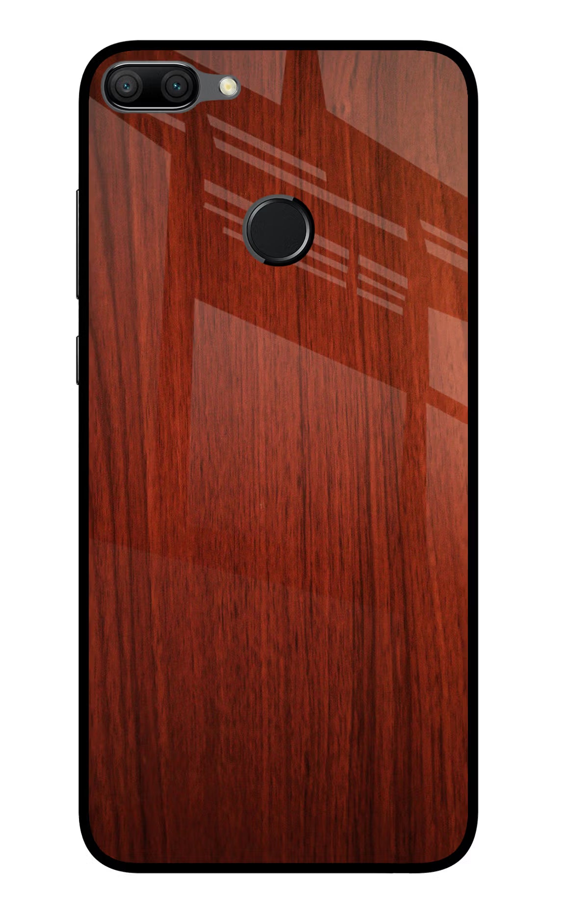 Wooden Plain Pattern Honor 9N Glass Case - Wooden Plain Pattern Honor 9N Glass Case Wooden Plain Pattern Honor 9N Glass Case