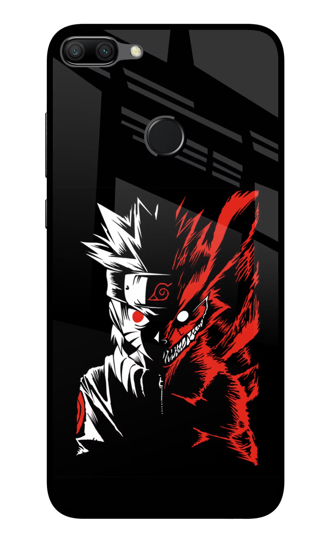 Naruto Two Face Honor 9N Glass Case - Naruto Two Face Honor 9N Glass Case Naruto Two Face Honor 9N Glass Case
