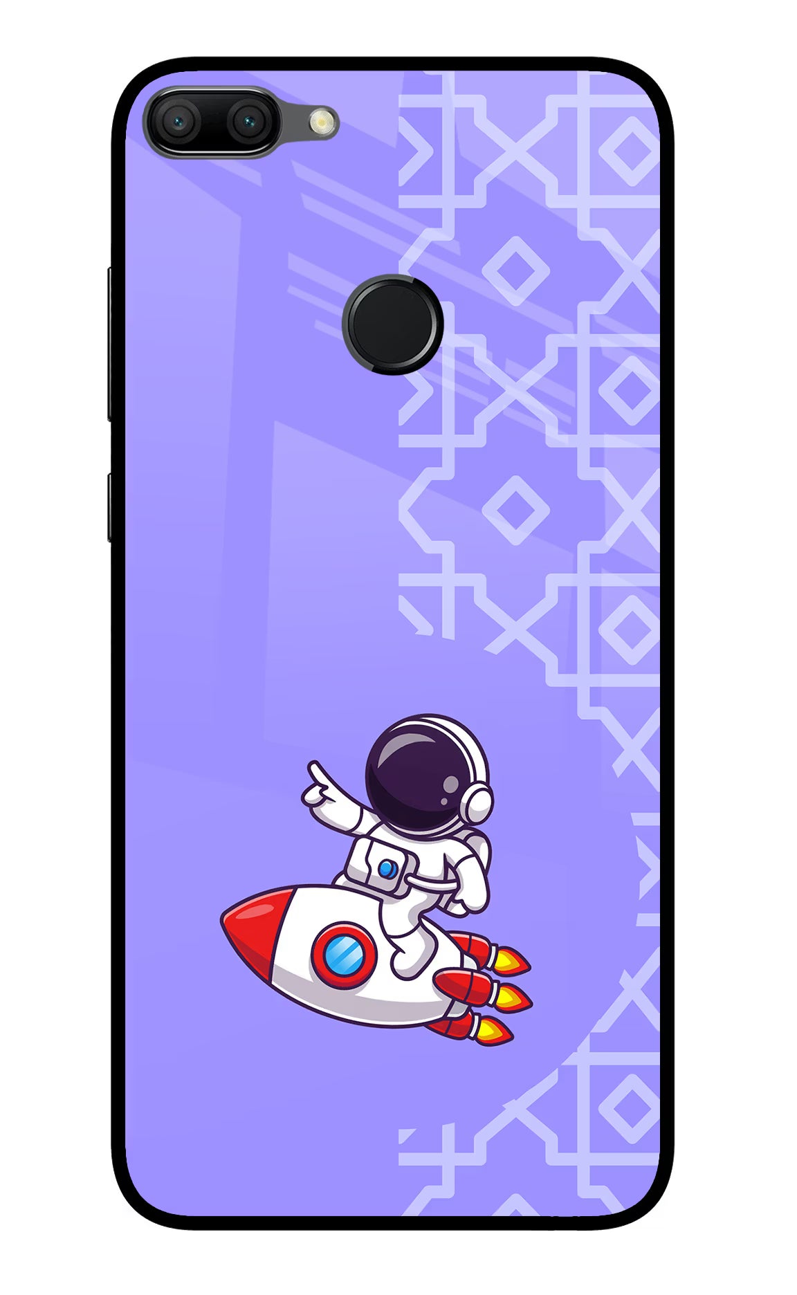 Cute Astronaut Honor 9N Glass Case - Cute Astronaut Honor 9N Glass Case Cute Astronaut Honor 9N Glass Case