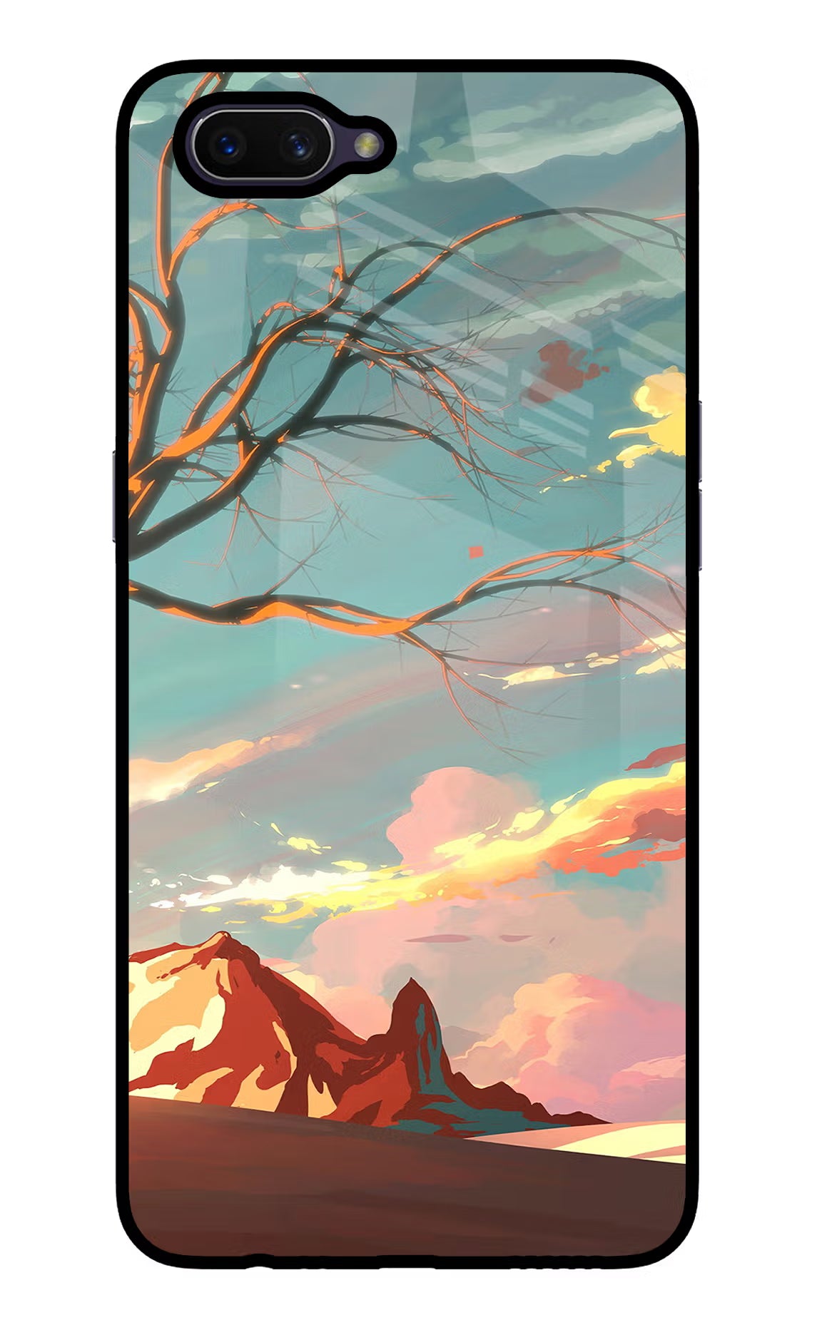 Scenery Oppo A3S Glass Case - Scenery Oppo A3S Glass Case Scenery Oppo A3S Glass Case