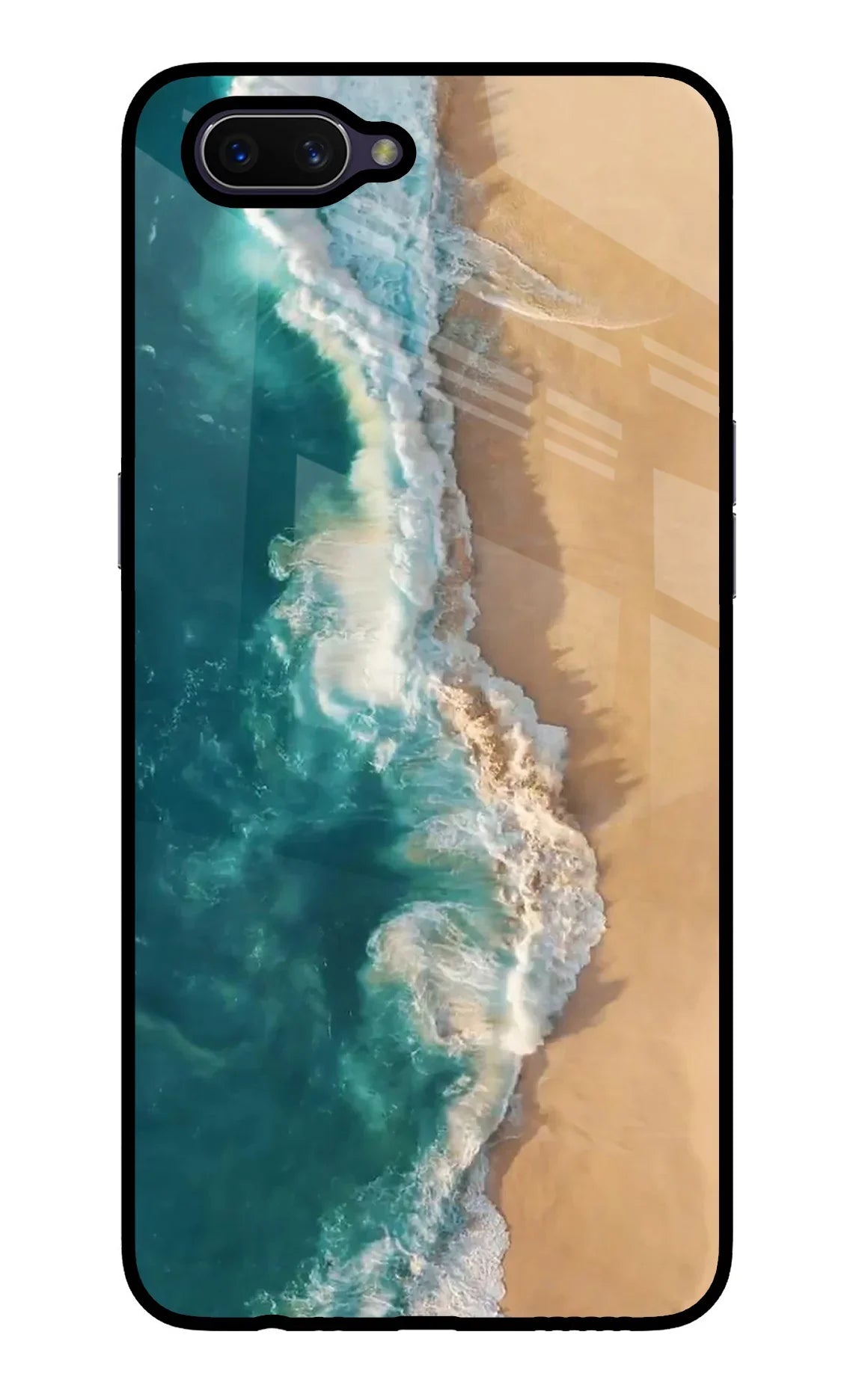 Ocean Beach Oppo A3S Glass Case - Ocean Beach Oppo A3S Glass Case Ocean Beach Oppo A3S Glass Case