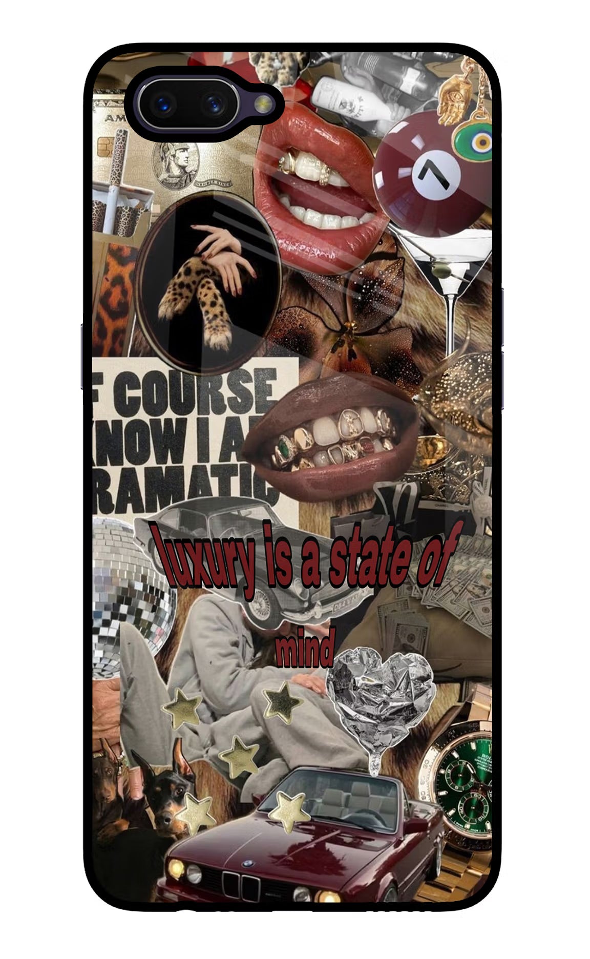 Luxury Oppo A3S Glass Case - Luxury Oppo A3S Glass Case Luxury Oppo A3S Glass Case