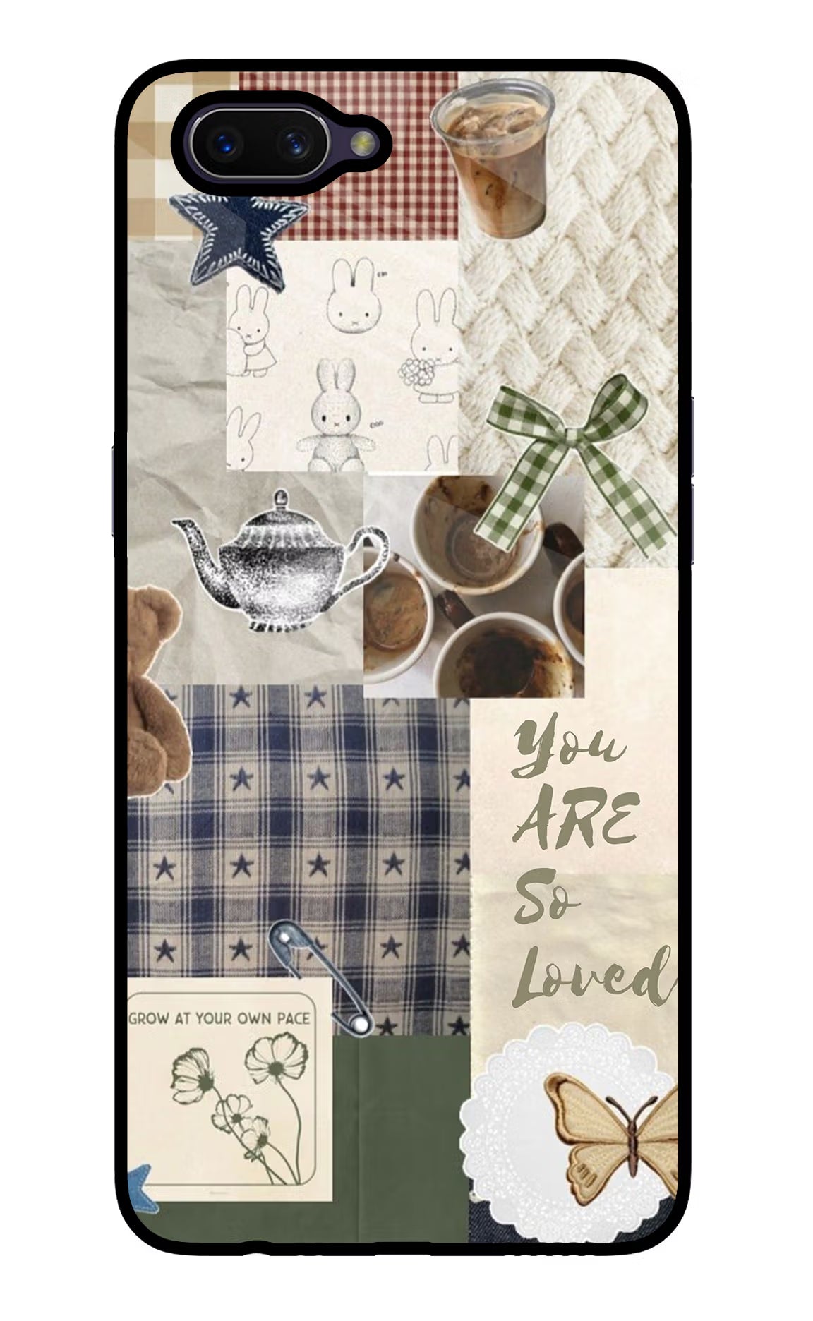 Cookie Oppo A3S Glass Case - Cookie Oppo A3S Glass Case Cookie Oppo A3S Glass Case