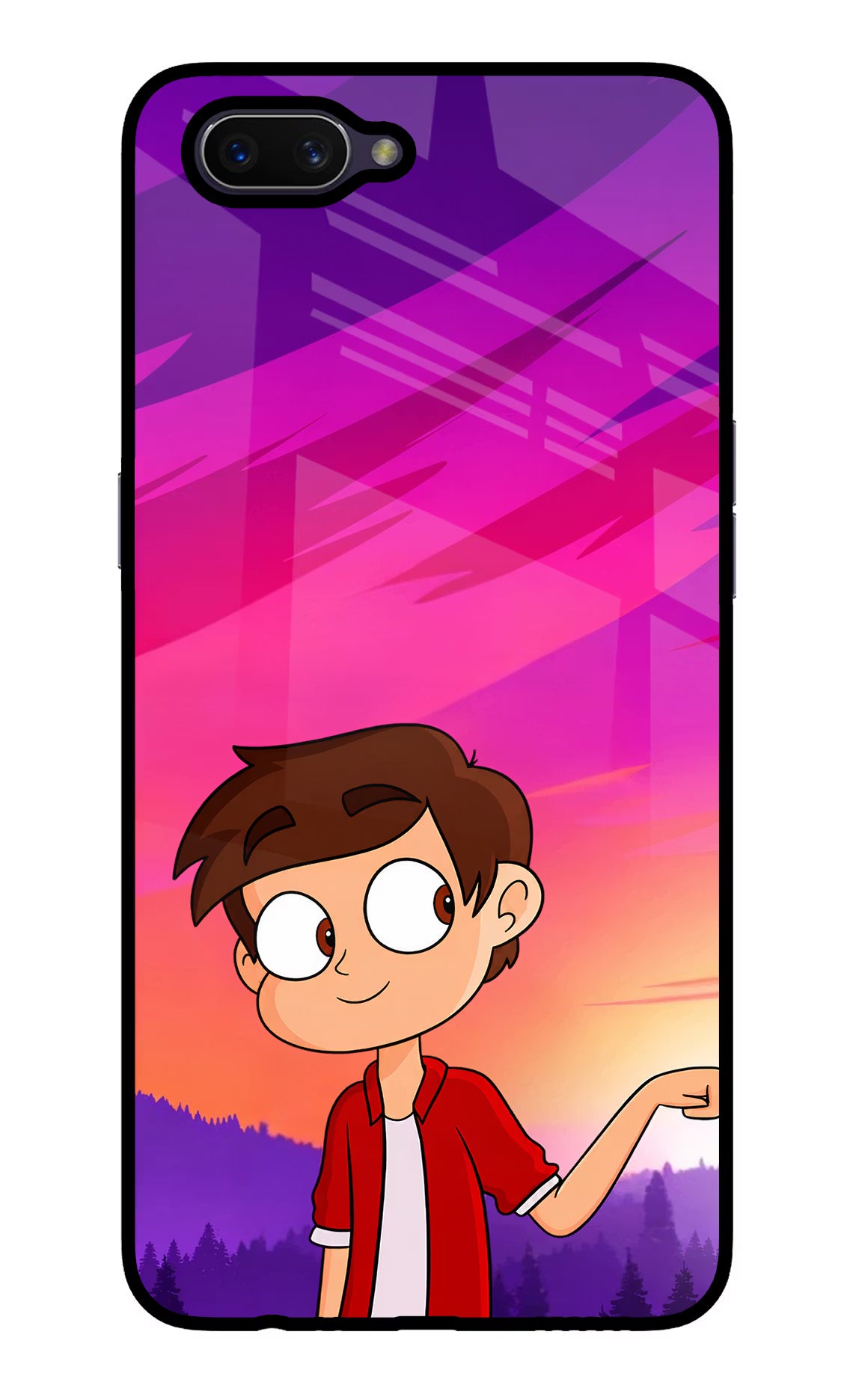 Marco Sunset Oppo A3S Glass Case - Marco Sunset Oppo A3S Glass Case Marco Sunset Oppo A3S Glass Case