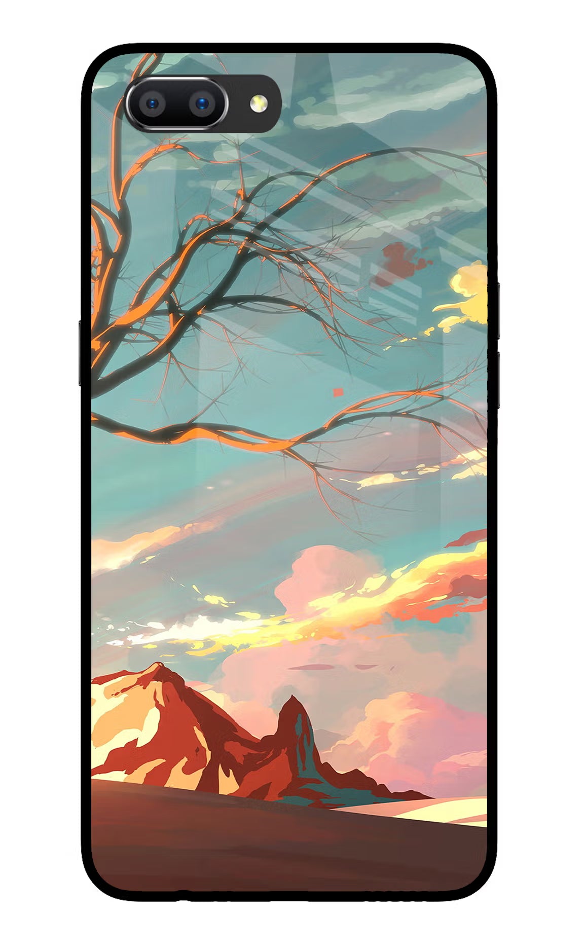 Scenery Realme C1 Glass Case - Scenery Realme C1 Glass Case Scenery Realme C1 Glass Case