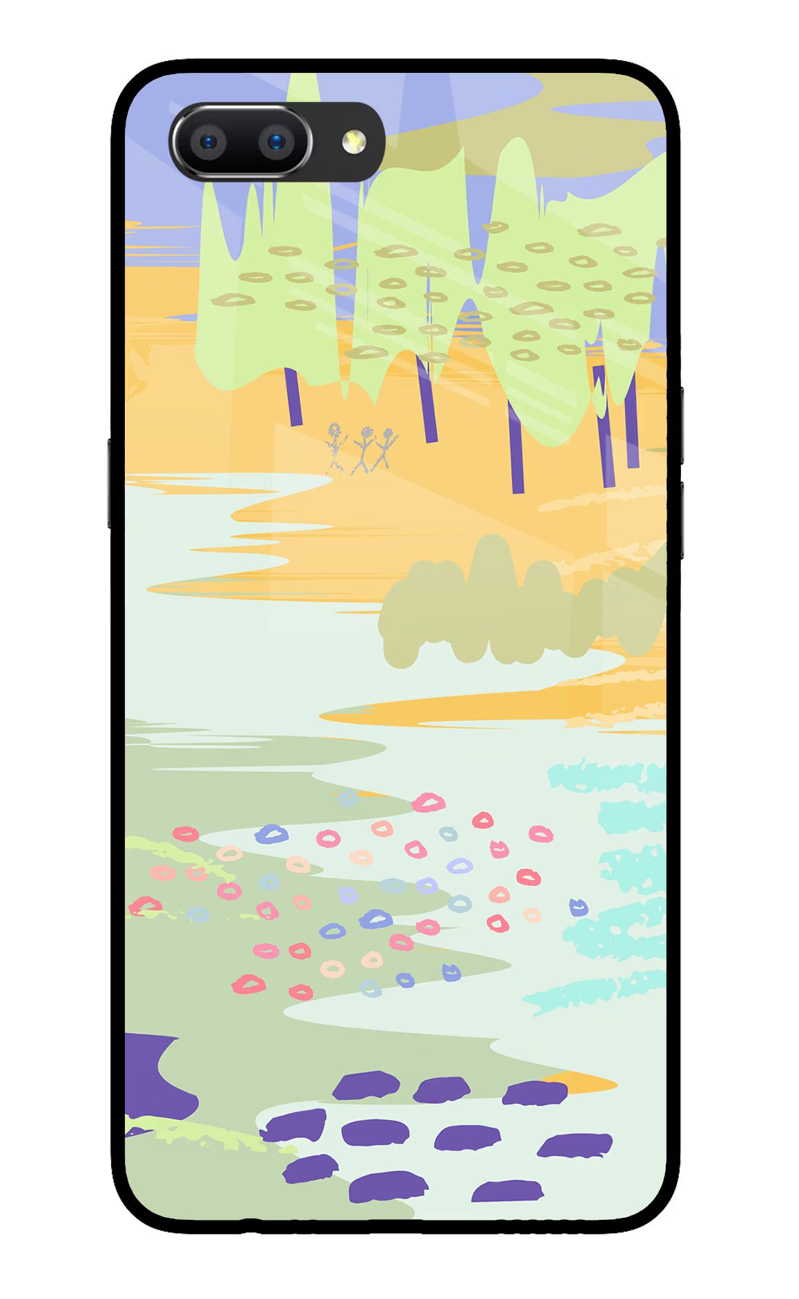 Scenery Realme C1 Glass Case - Scenery Realme C1 Glass Case Scenery Realme C1 Glass Case