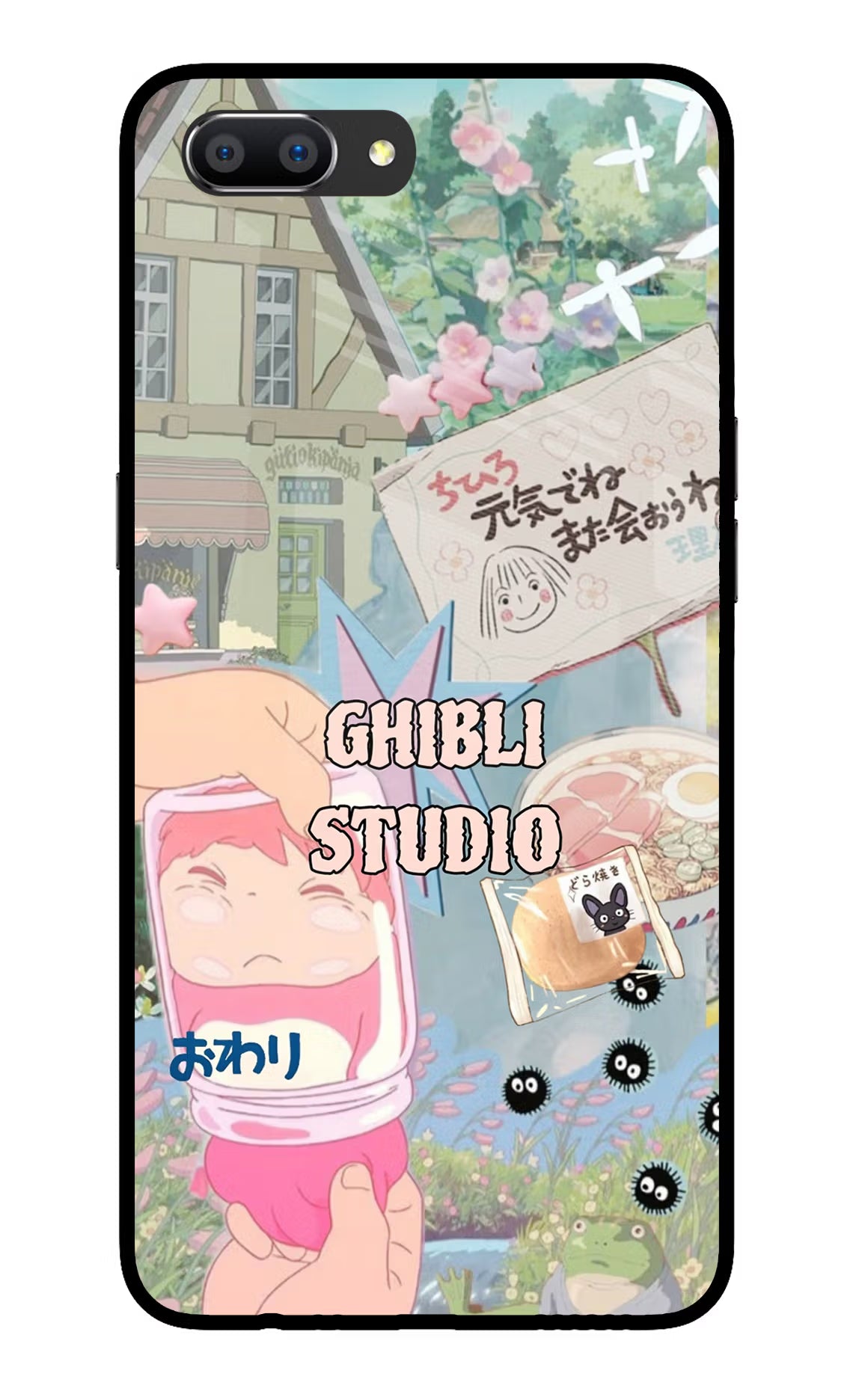 Studio Ghibli Realme C1 Glass Case - Studio Ghibli Realme C1 Glass Case Studio Ghibli Realme C1 Glass Case