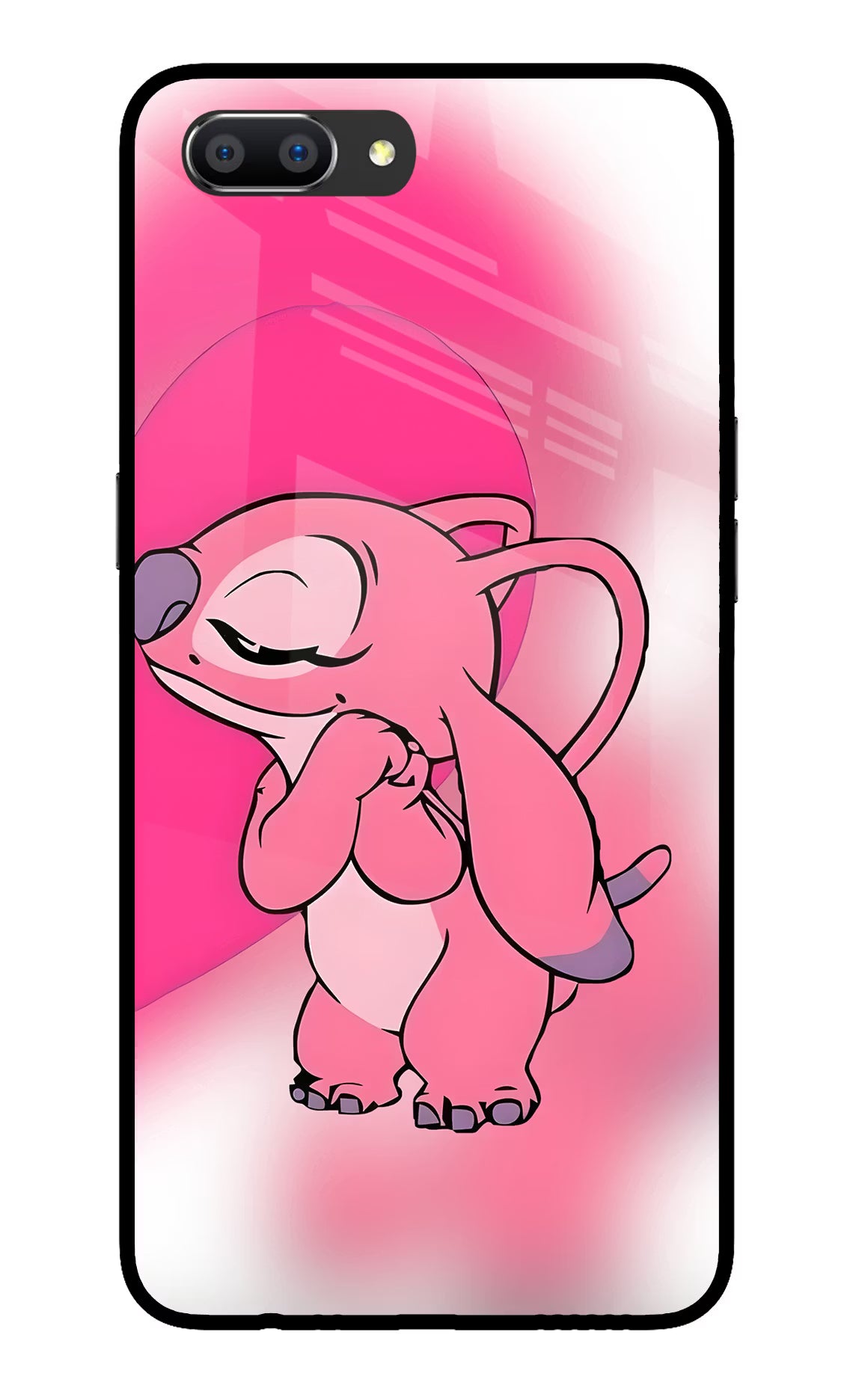 Angel Hug Realme C1 Glass Case - Angel Hug Realme C1 Glass Case Angel Hug Realme C1 Glass Case