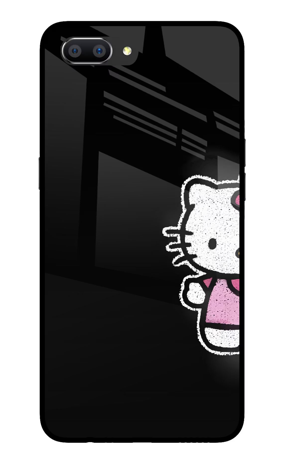 Kitty Charm Realme C1 Glass Case - Kitty Charm Realme C1 Glass Case Kitty Charm Realme C1 Glass Case