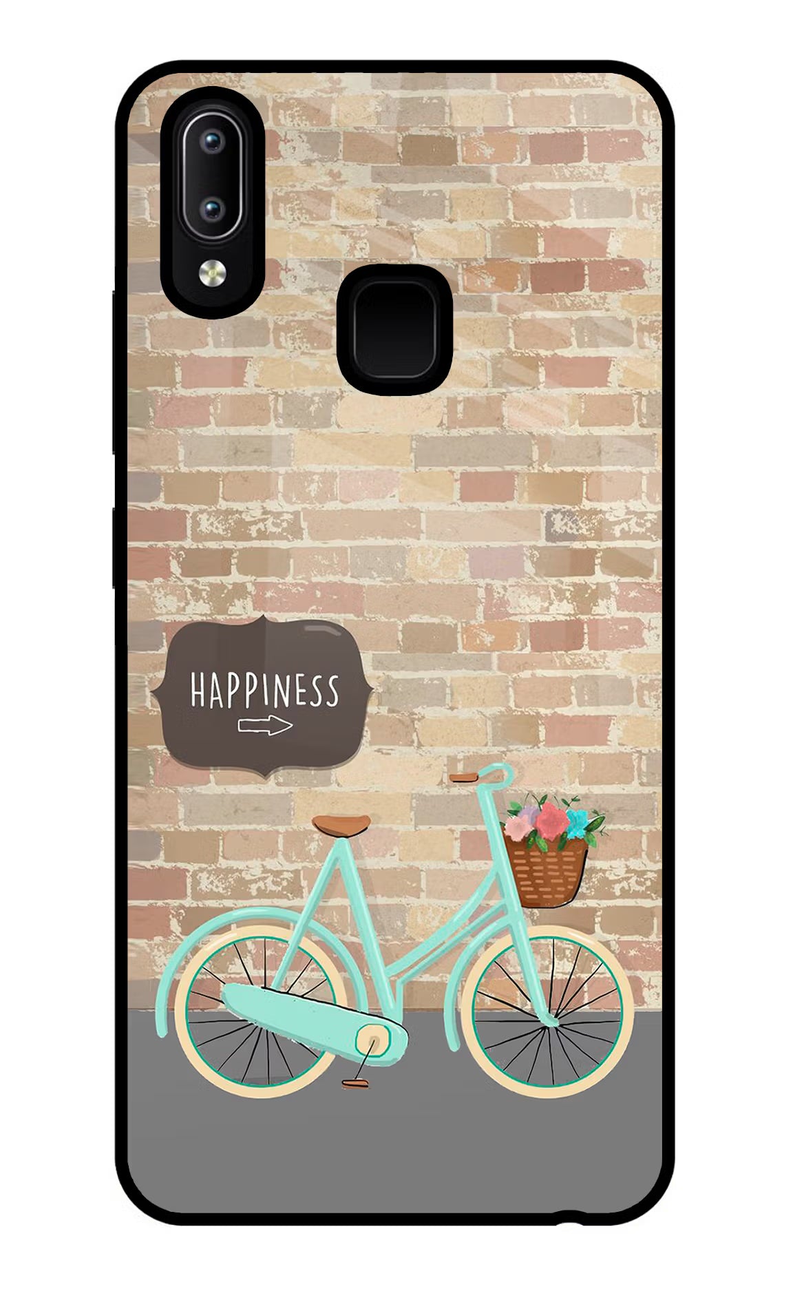 Happiness Artwork Vivo Y91/Y93/Y95 Glass Case - Happiness Artwork Vivo Y91/Y93/Y95 Glass Case Happiness Artwork Vivo Y91/Y93/Y95 Glass Case