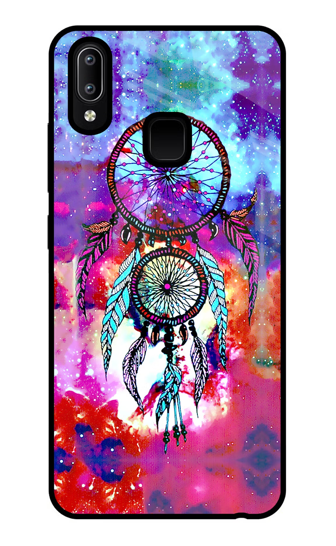 Dream Catcher Abstract Vivo Y91/Y93/Y95 Glass Case - Dream Catcher Abstract Vivo Y91/Y93/Y95 Glass Case Dream Catcher Abstract Vivo Y91/Y93/Y95 Glass Case