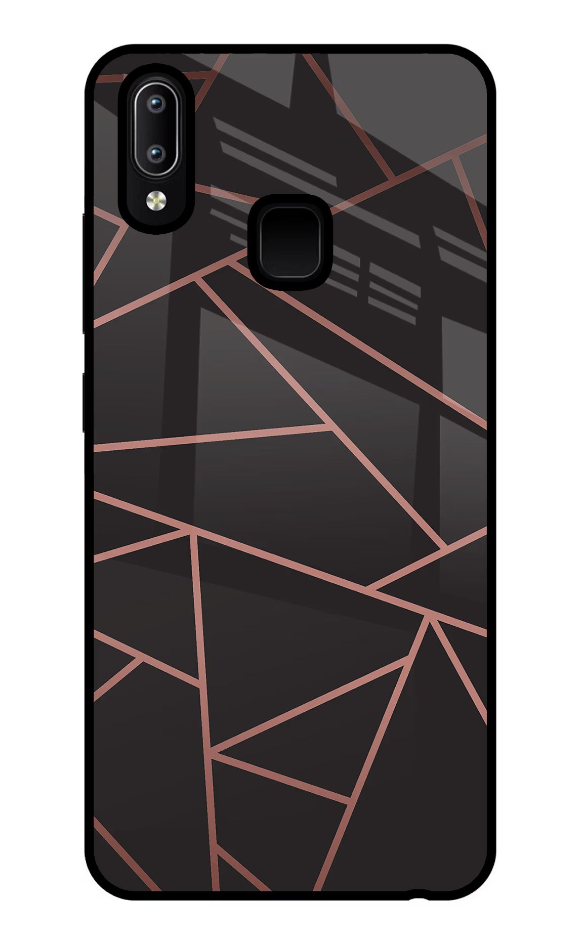 Geometric Pattern Vivo Y91/Y93/Y95 Glass Case - Geometric Pattern Vivo Y91/Y93/Y95 Glass Case Geometric Pattern Vivo Y91/Y93/Y95 Glass Case