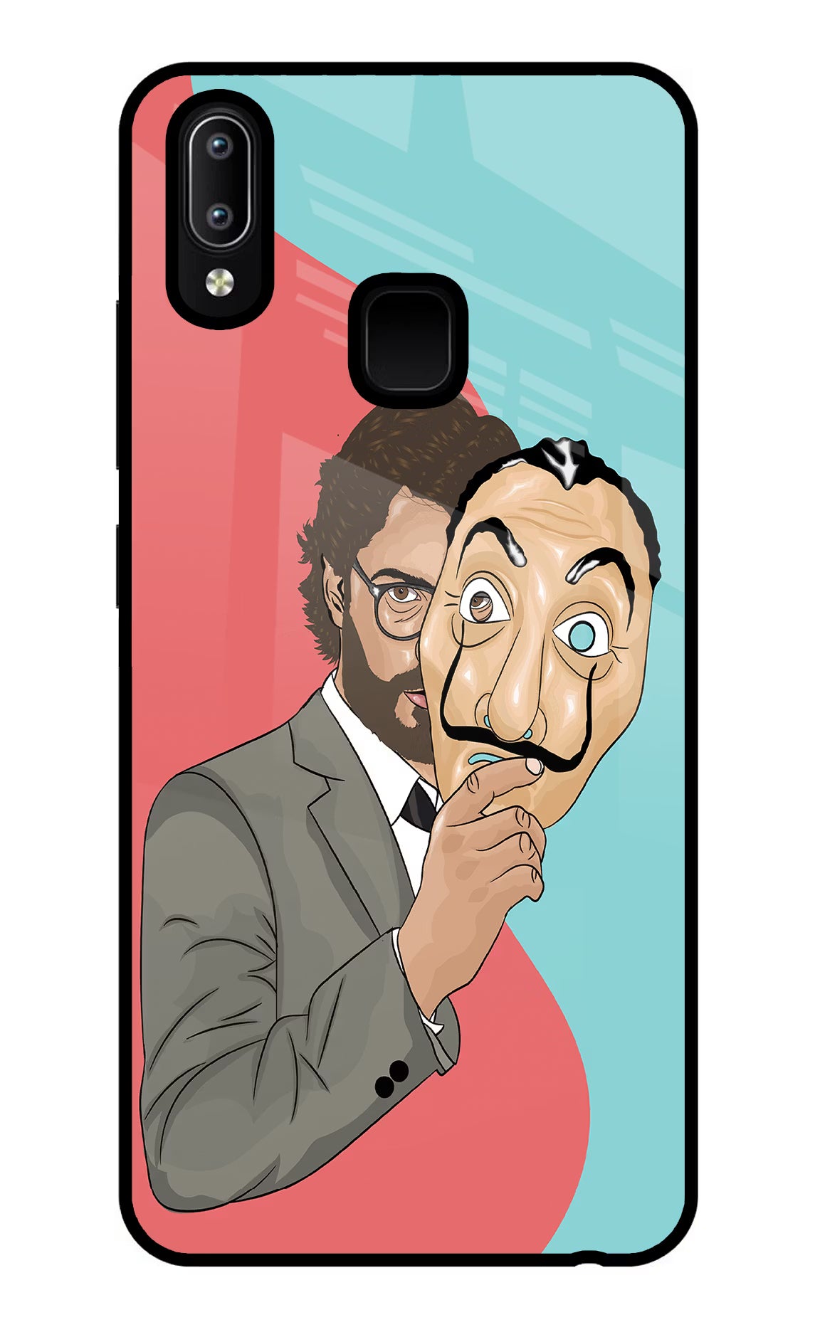 Professor Vivo Y91/Y93/Y95 Glass Case - Professor Vivo Y91/Y93/Y95 Glass Case Professor Vivo Y91/Y93/Y95 Glass Case