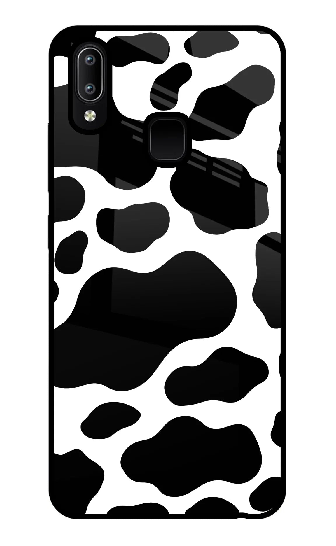 Cow Spots Vivo Y91/Y93/Y95 Glass Case - Cow Spots Vivo Y91/Y93/Y95 Glass Case Cow Spots Vivo Y91/Y93/Y95 Glass Case