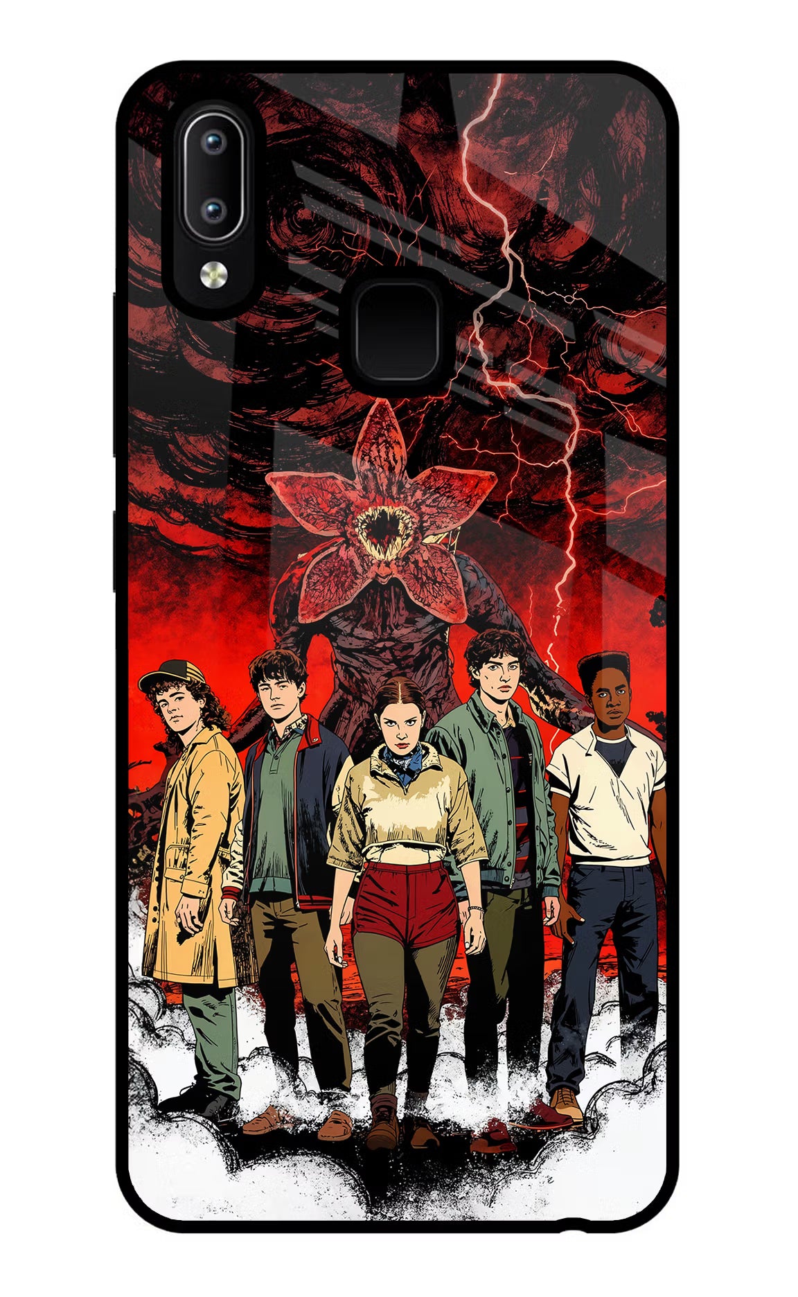 Ordinary Things Characters Vivo Y91/Y93/Y95 Glass Case - Ordinary Things Characters Vivo Y91/Y93/Y95 Glass Case Ordinary Things Characters Vivo Y91/Y93/Y95 Glass Case