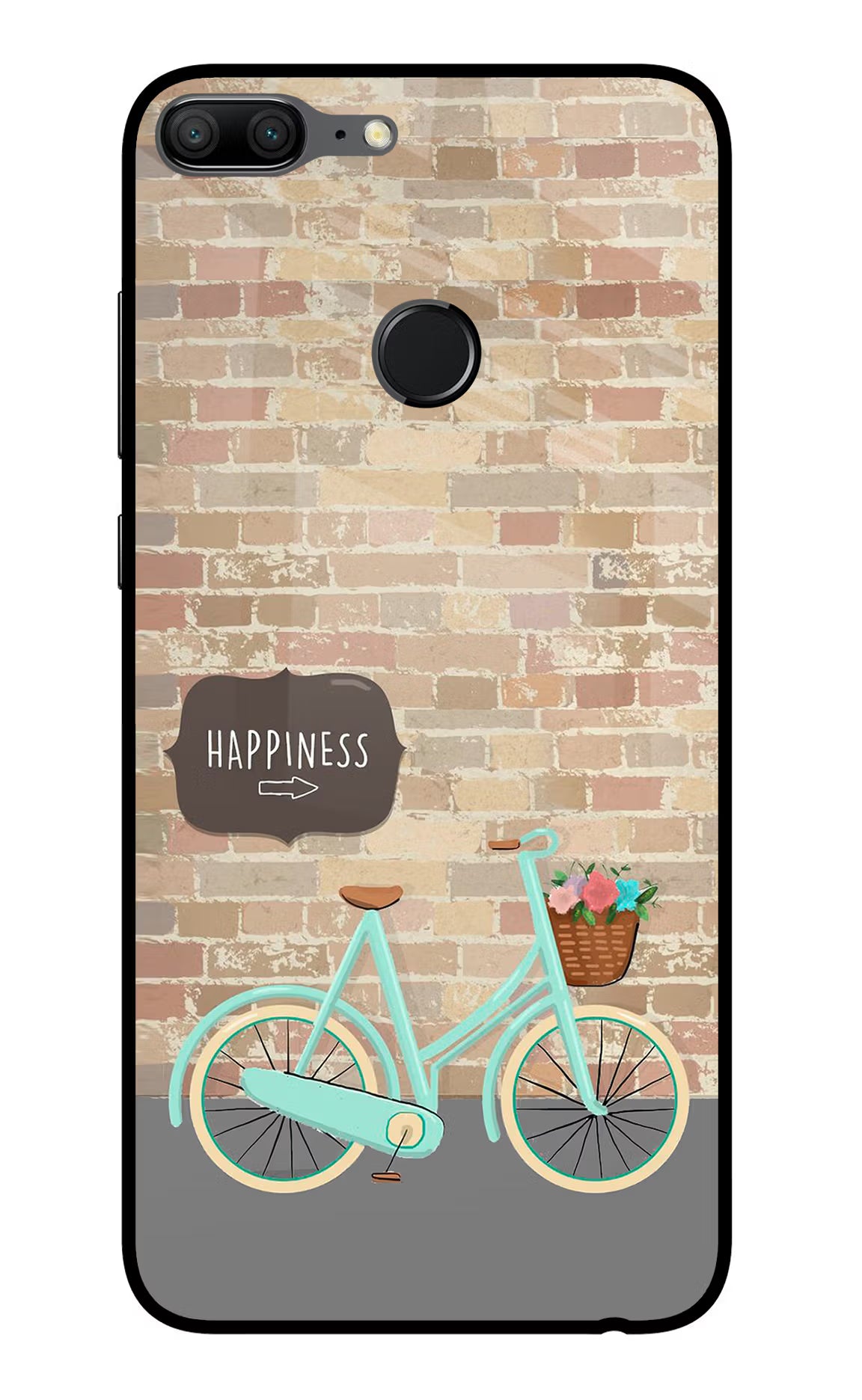 Happiness Artwork Honor 9 Lite Glass Case - Happiness Artwork Honor 9 Lite Glass Case Happiness Artwork Honor 9 Lite Glass Case