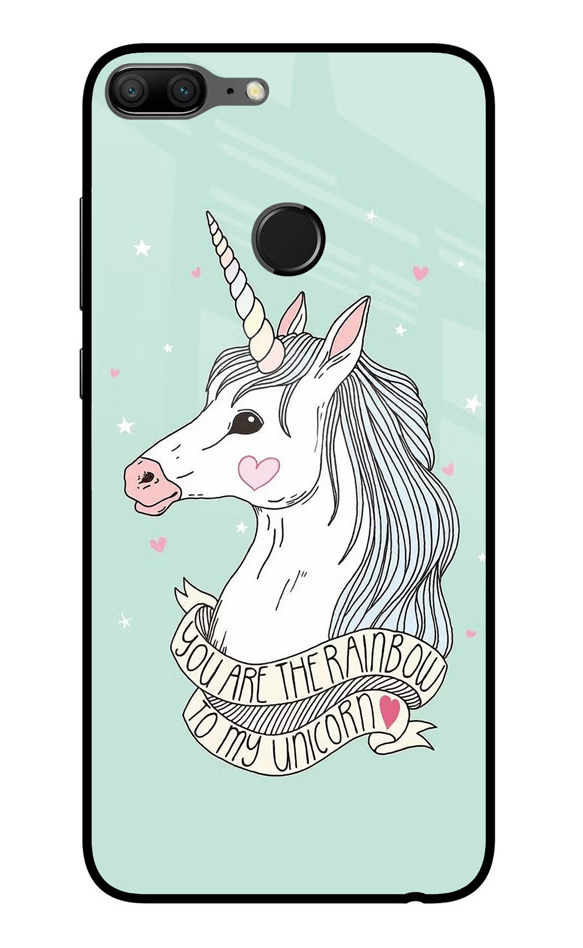 Unicorn Wallpaper Honor 9 Lite Glass Case - Unicorn Wallpaper Honor 9 Lite Glass Case Unicorn Wallpaper Honor 9 Lite Glass Case