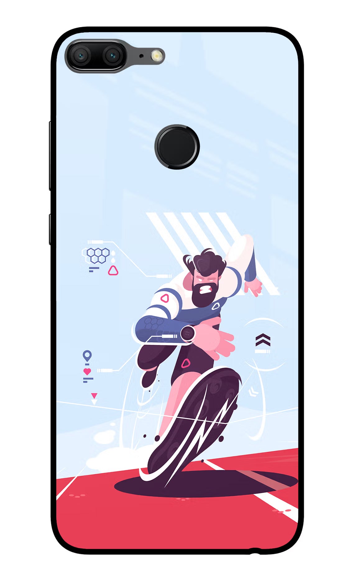 Run Pro Honor 9 Lite Glass Case - Run Pro Honor 9 Lite Glass Case Run Pro Honor 9 Lite Glass Case