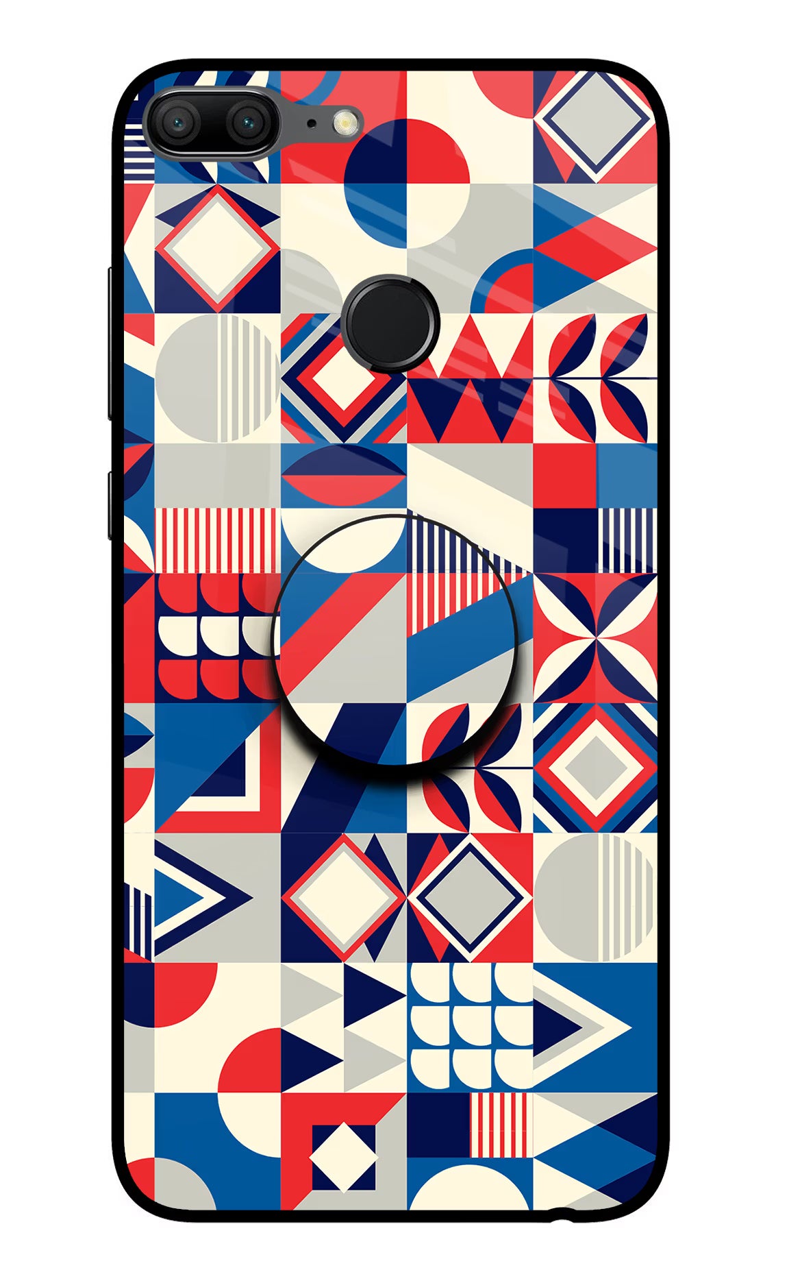 Colorful Pattern Honor 9 Lite Glass Case - Colorful Pattern Honor 9 Lite Glass Case Colorful Pattern Honor 9 Lite Glass Case