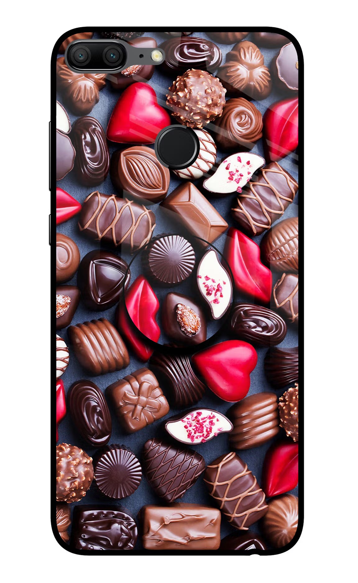 Chocolates Honor 9 Lite Glass Case - Chocolates Honor 9 Lite Glass Case Chocolates Honor 9 Lite Glass Case