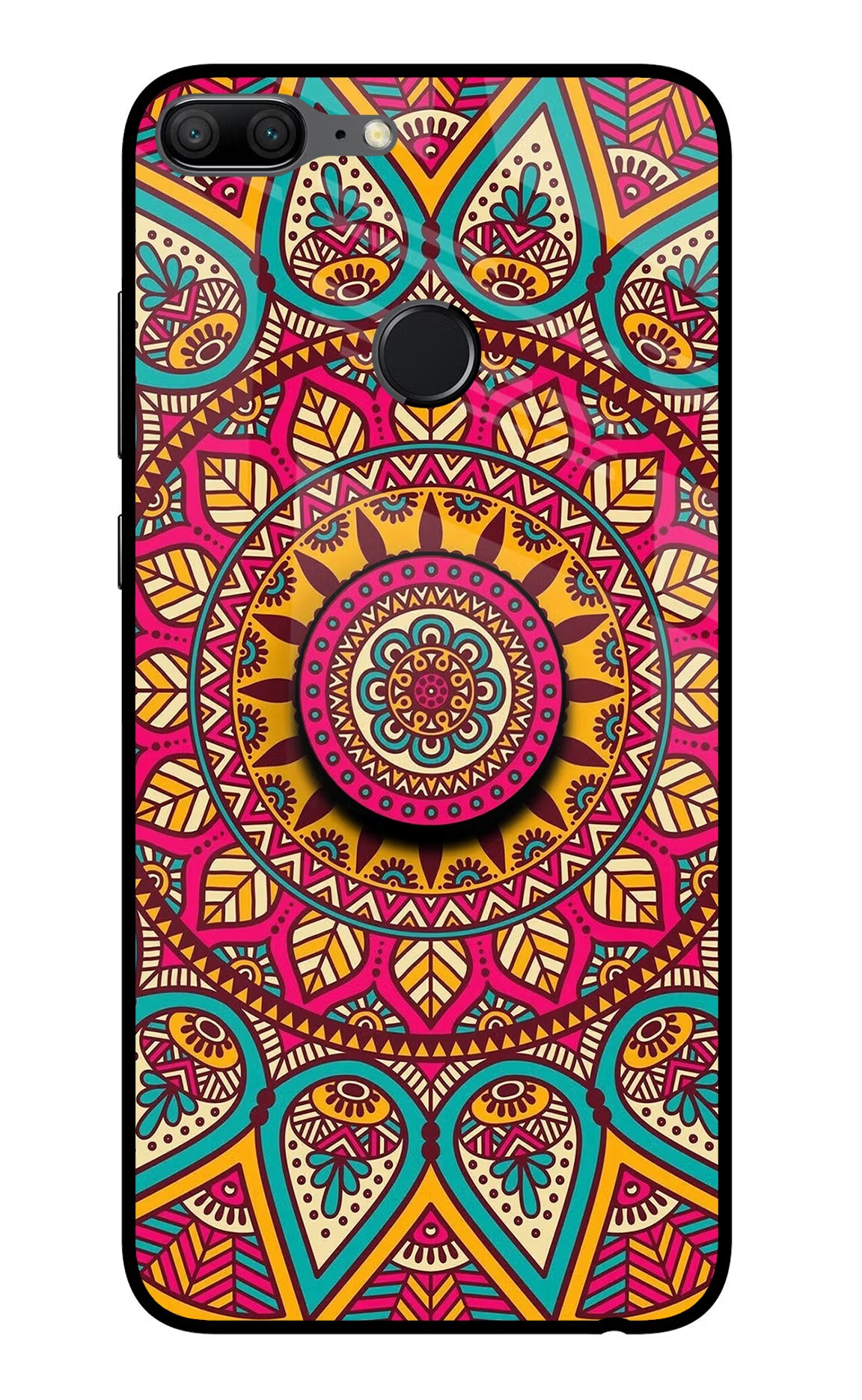 Mandala Honor 9 Lite Glass Case - Mandala Honor 9 Lite Glass Case Mandala Honor 9 Lite Glass Case