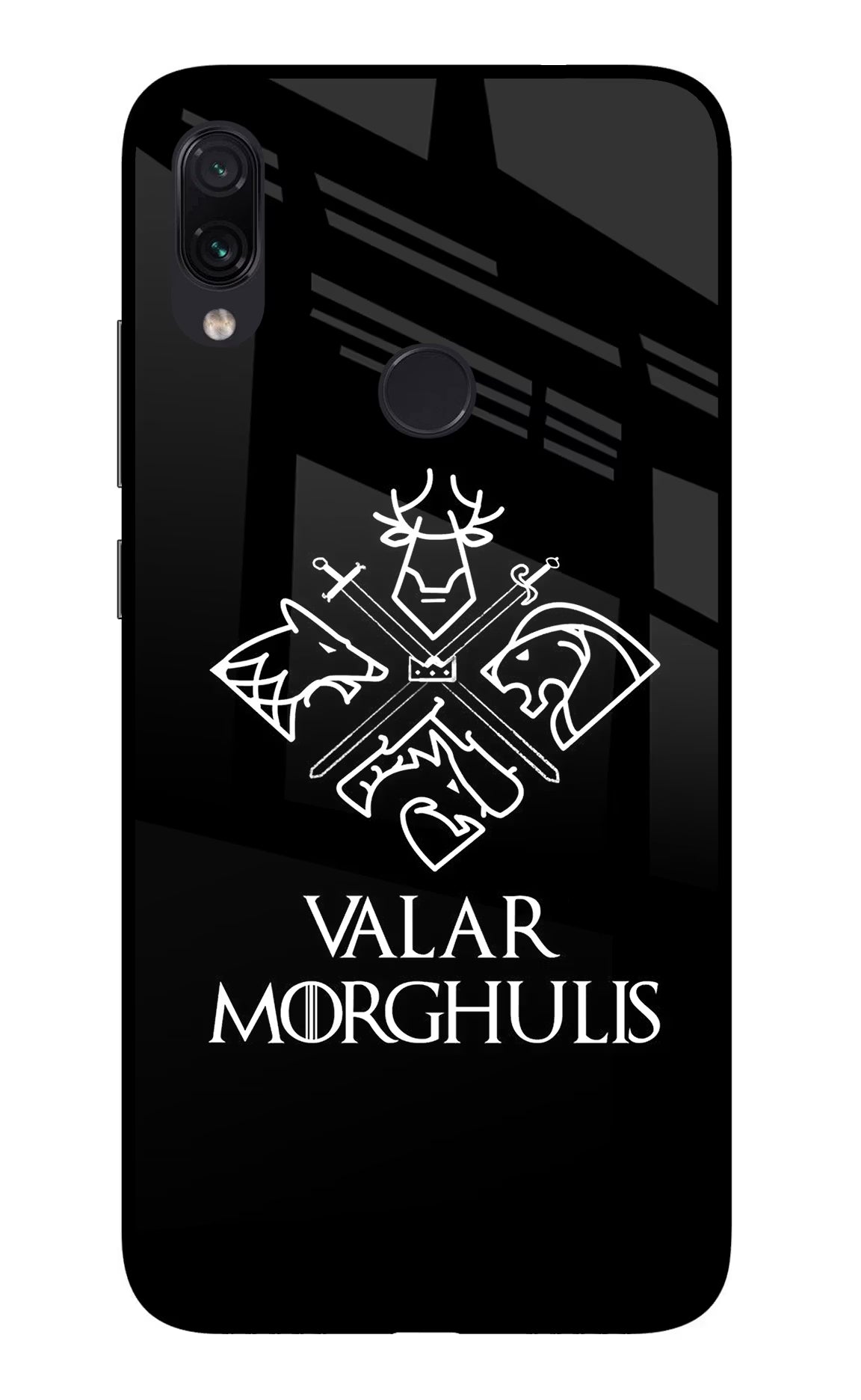 Valar Morghulis | Game Of Thrones Redmi Note 7/7S/7 Pro Glass Case - Valar Morghulis | Game Of Thrones Redmi Note 7/7S/7 Pro Glass Case Valar Morghulis | Game Of Thrones Redmi Note 7/7S/7 Pro Glass Case