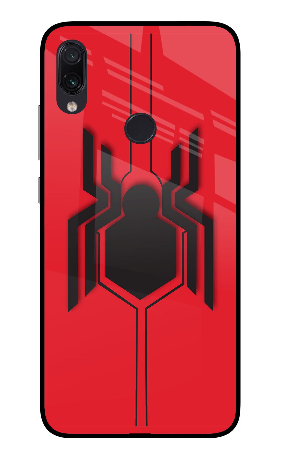 Spider Redmi Note 7/7S/7 Pro Glass Case - Spider Redmi Note 7/7S/7 Pro Glass Case Spider Redmi Note 7/7S/7 Pro Glass Case