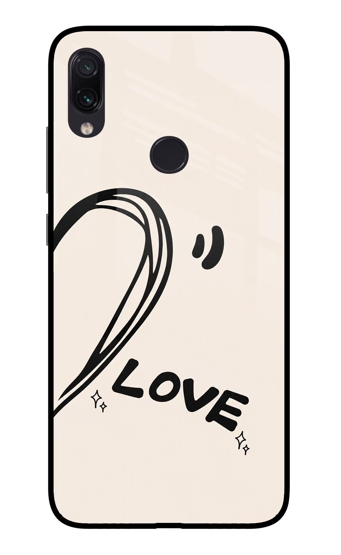 Soul Line Redmi Note 7/7S/7 Pro Glass Case - Soul Line Redmi Note 7/7S/7 Pro Glass Case Soul Line Redmi Note 7/7S/7 Pro Glass Case