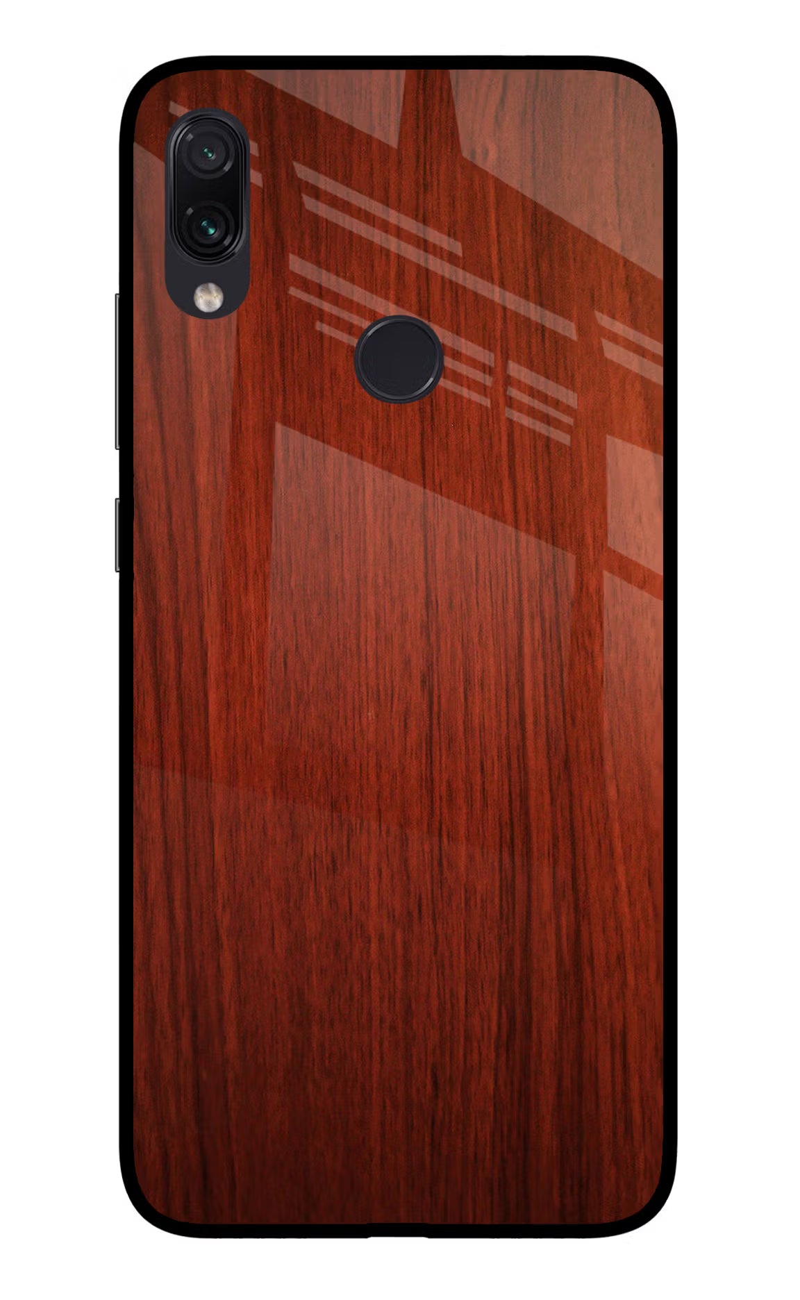 Wooden Plain Pattern Redmi Note 7 Pro Glass Case - Wooden Plain Pattern Redmi Note 7 Pro Glass Case Wooden Plain Pattern Redmi Note 7 Pro Glass Case