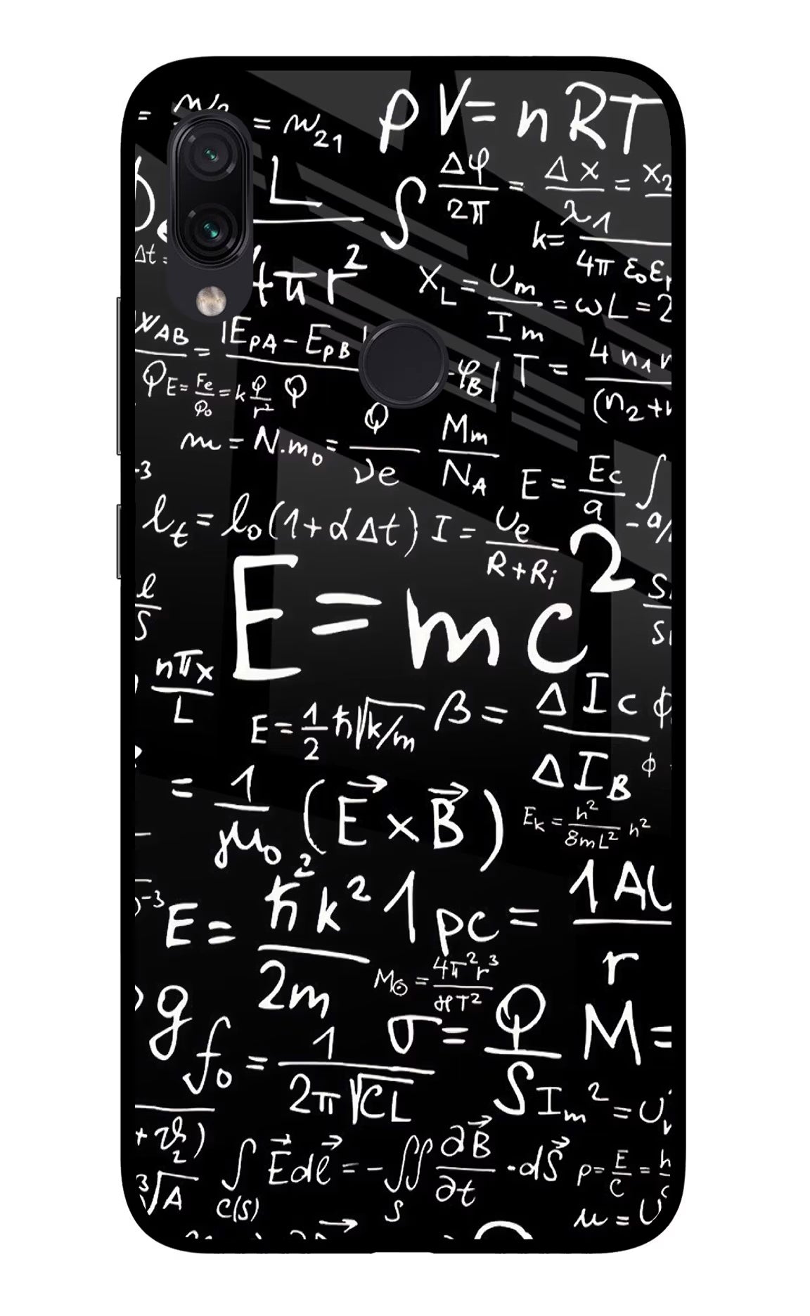 Physics Formula Redmi Note 7 Pro Glass Case - Physics Formula Redmi Note 7 Pro Glass Case Physics Formula Redmi Note 7 Pro Glass Case