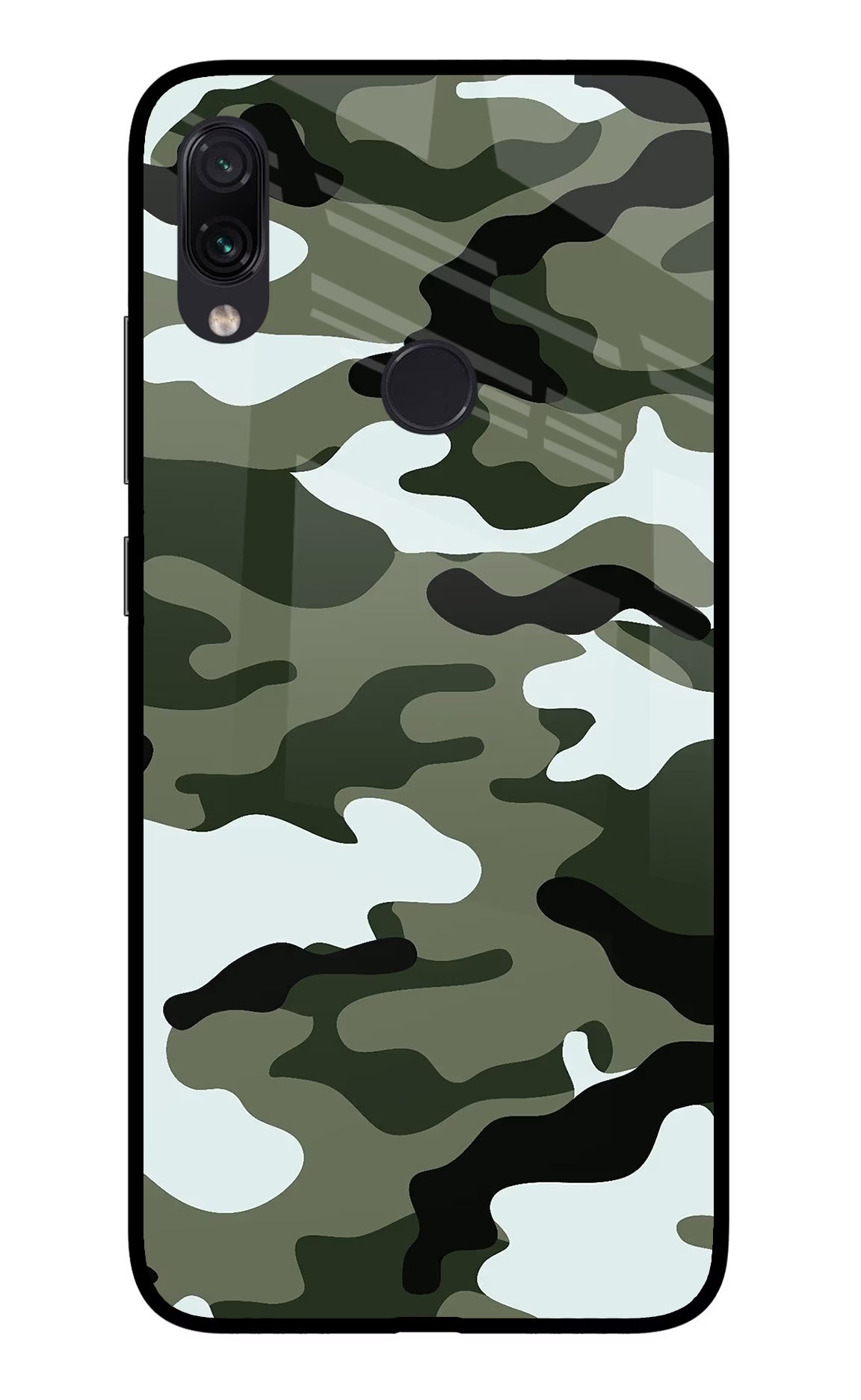 Camouflage Redmi Note 7 Pro Glass Case - Camouflage Redmi Note 7 Pro Glass Case Camouflage Redmi Note 7 Pro Glass Case