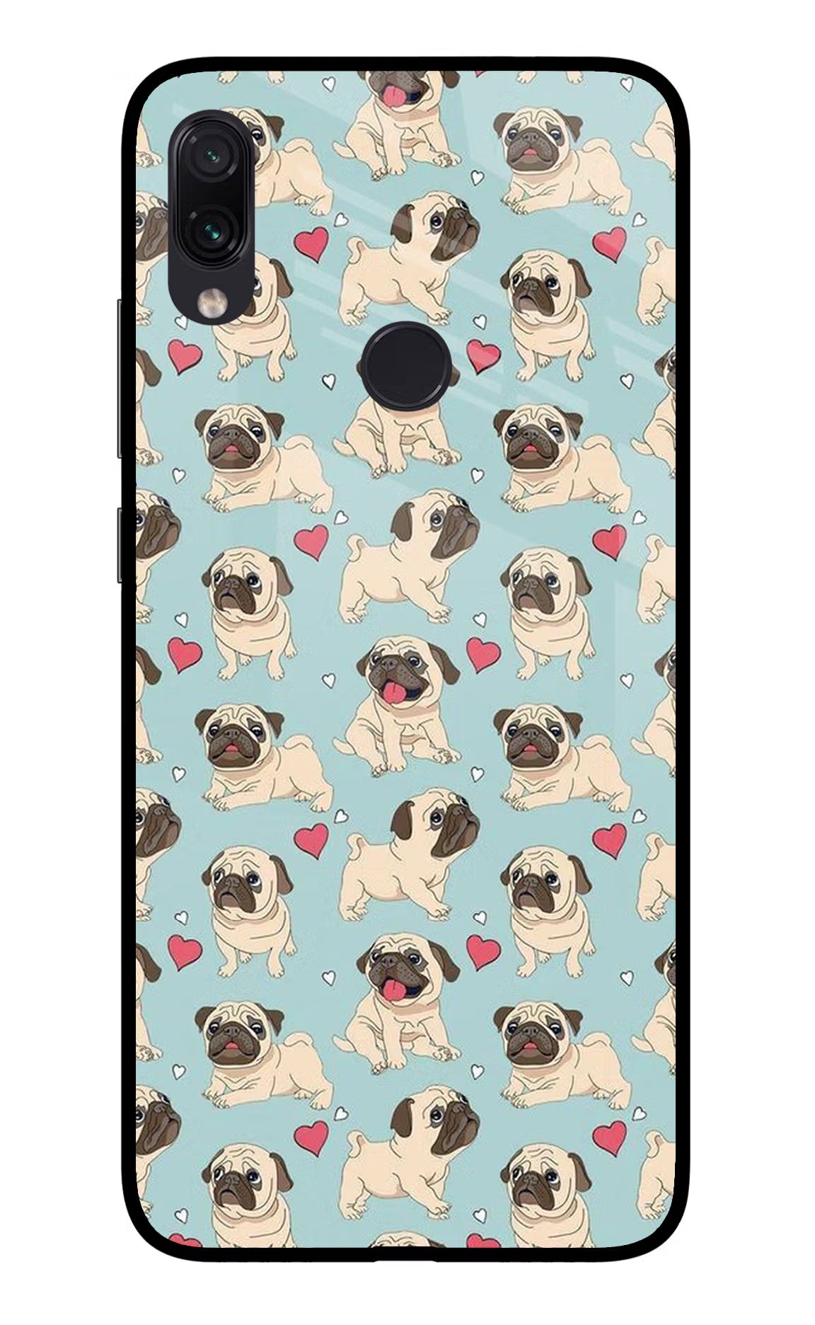 Pug Dog Redmi Note 7 Pro Glass Case - Pug Dog Redmi Note 7 Pro Glass Case Pug Dog Redmi Note 7 Pro Glass Case