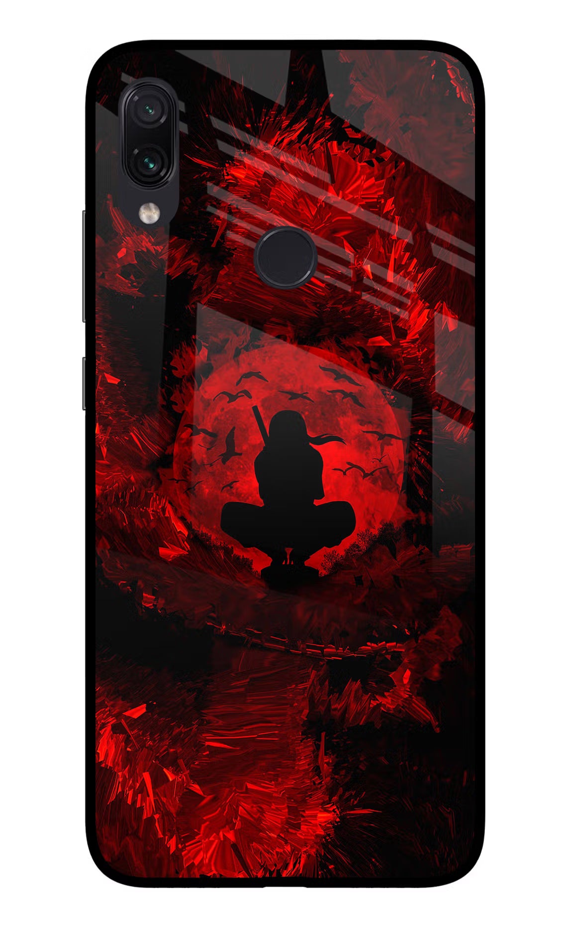 Itachi Uchiha Redmi Note 7 Pro Glass Case - Itachi Uchiha Redmi Note 7 Pro Glass Case Itachi Uchiha Redmi Note 7 Pro Glass Case