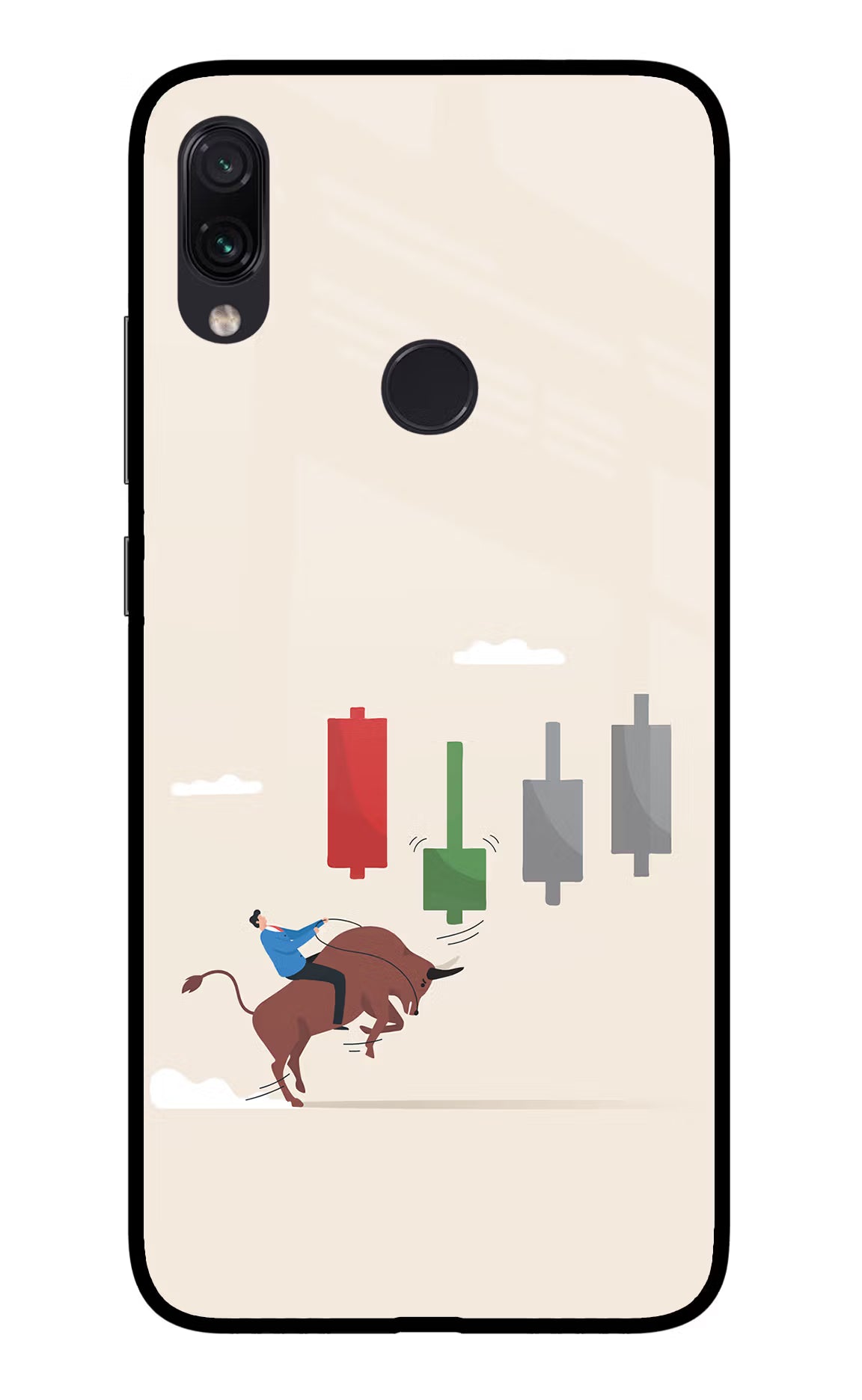 Bull Trading Momentum Redmi Note 7 Pro Glass Case - Bull Trading Momentum Redmi Note 7 Pro Glass Case Bull Trading Momentum Redmi Note 7 Pro Glass Case
