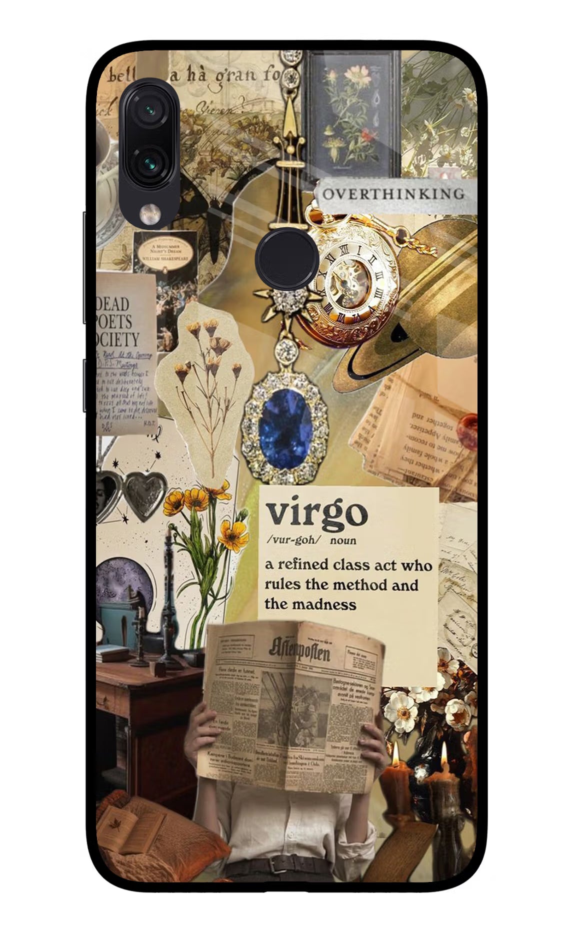 Virgo Zodiac Redmi Note 7 Pro Glass Case - Virgo Zodiac Redmi Note 7 Pro Glass Case Virgo Zodiac Redmi Note 7 Pro Glass Case