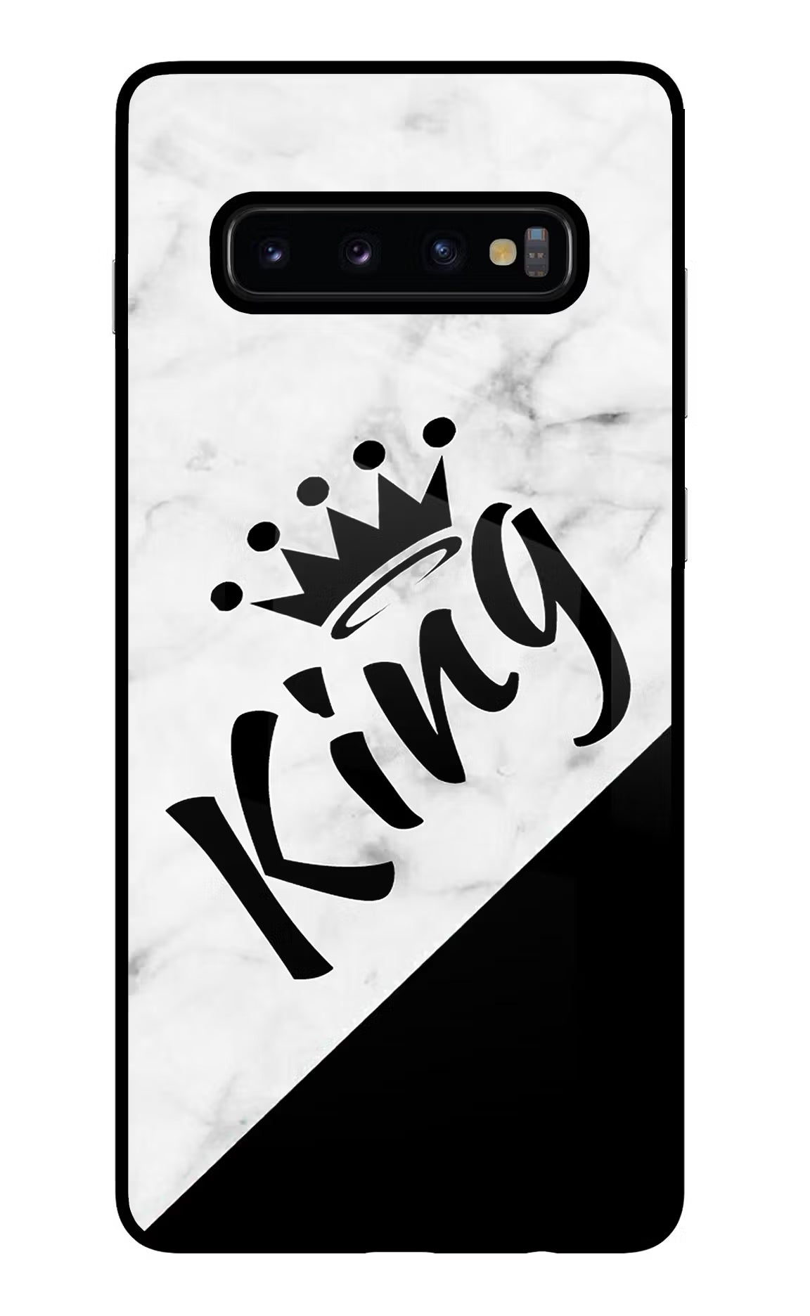 King Samsung S10 Plus Glass Case - King Samsung S10 Plus Glass Case King Samsung S10 Plus Glass Case