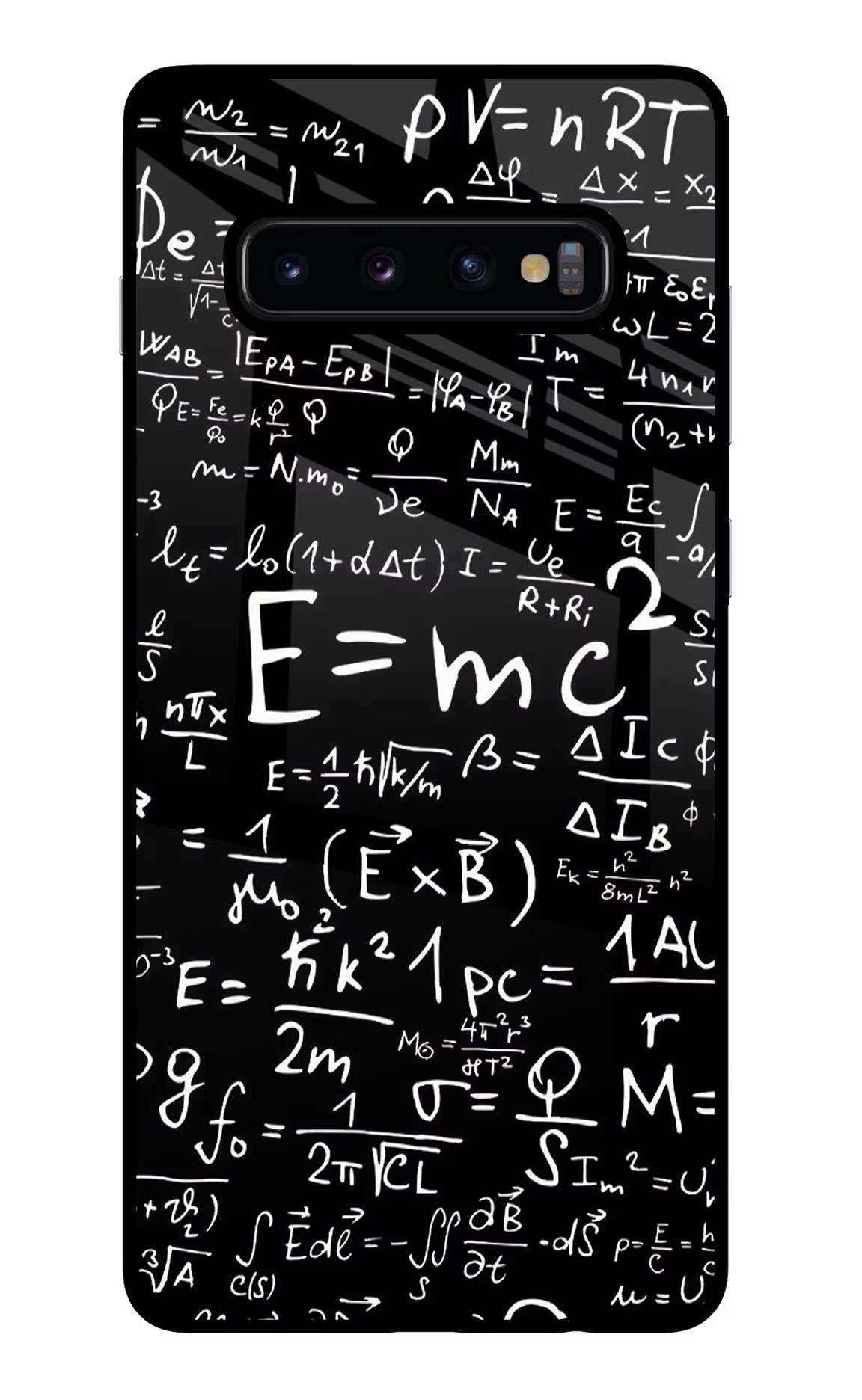 Physics Formula Samsung S10 Plus Glass Case - Physics Formula Samsung S10 Plus Glass Case Physics Formula Samsung S10 Plus Glass Case