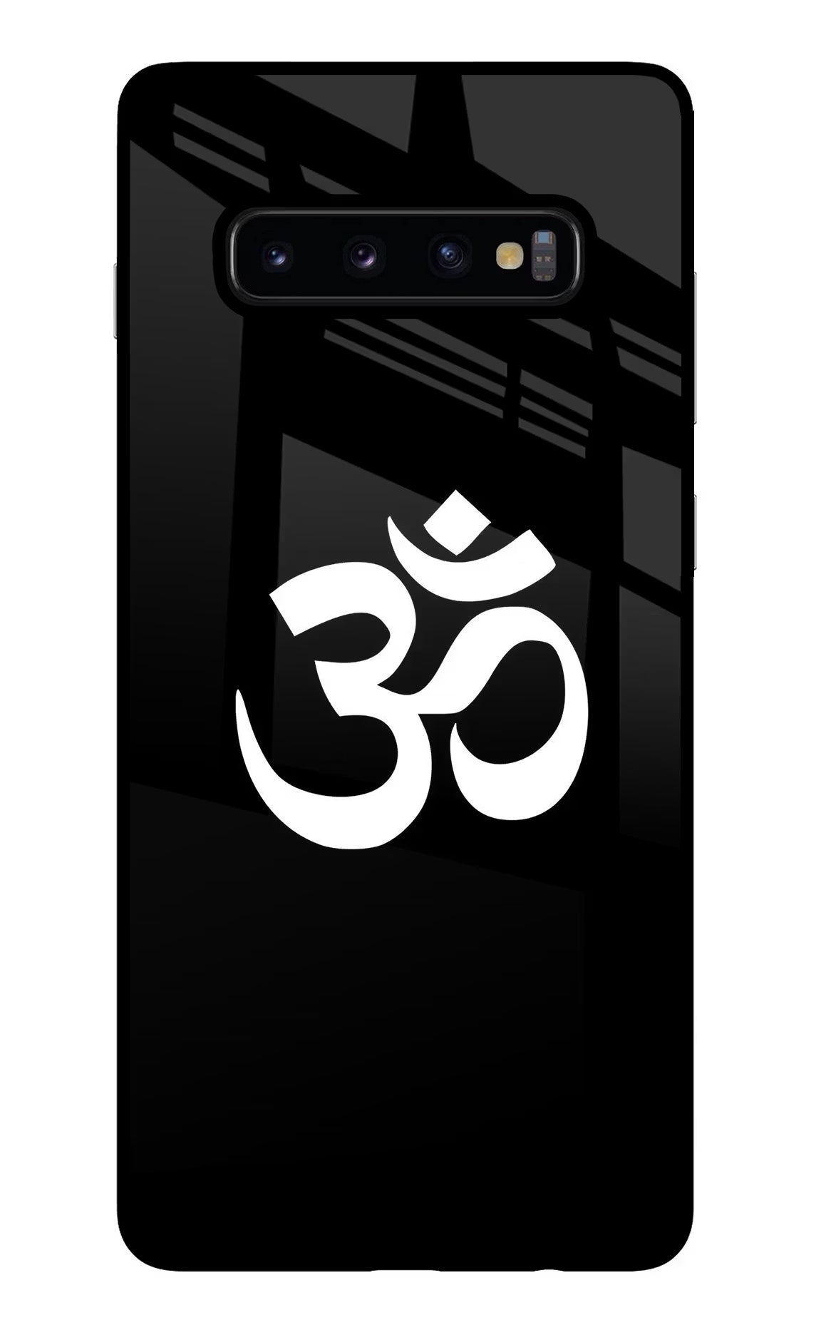 Om Samsung S10 Plus Glass Case - Om Samsung S10 Plus Glass Case Om Samsung S10 Plus Glass Case