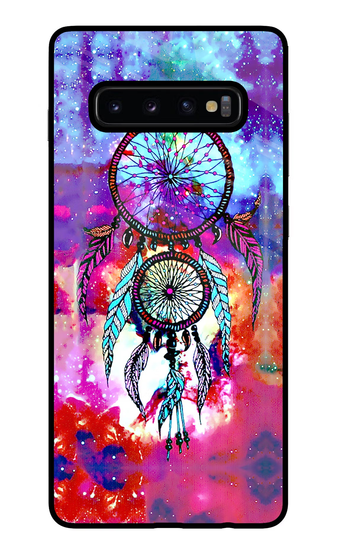 Dream Catcher Abstract Samsung S10 Plus Glass Case - Dream Catcher Abstract Samsung S10 Plus Glass Case Dream Catcher Abstract Samsung S10 Plus Glass Case